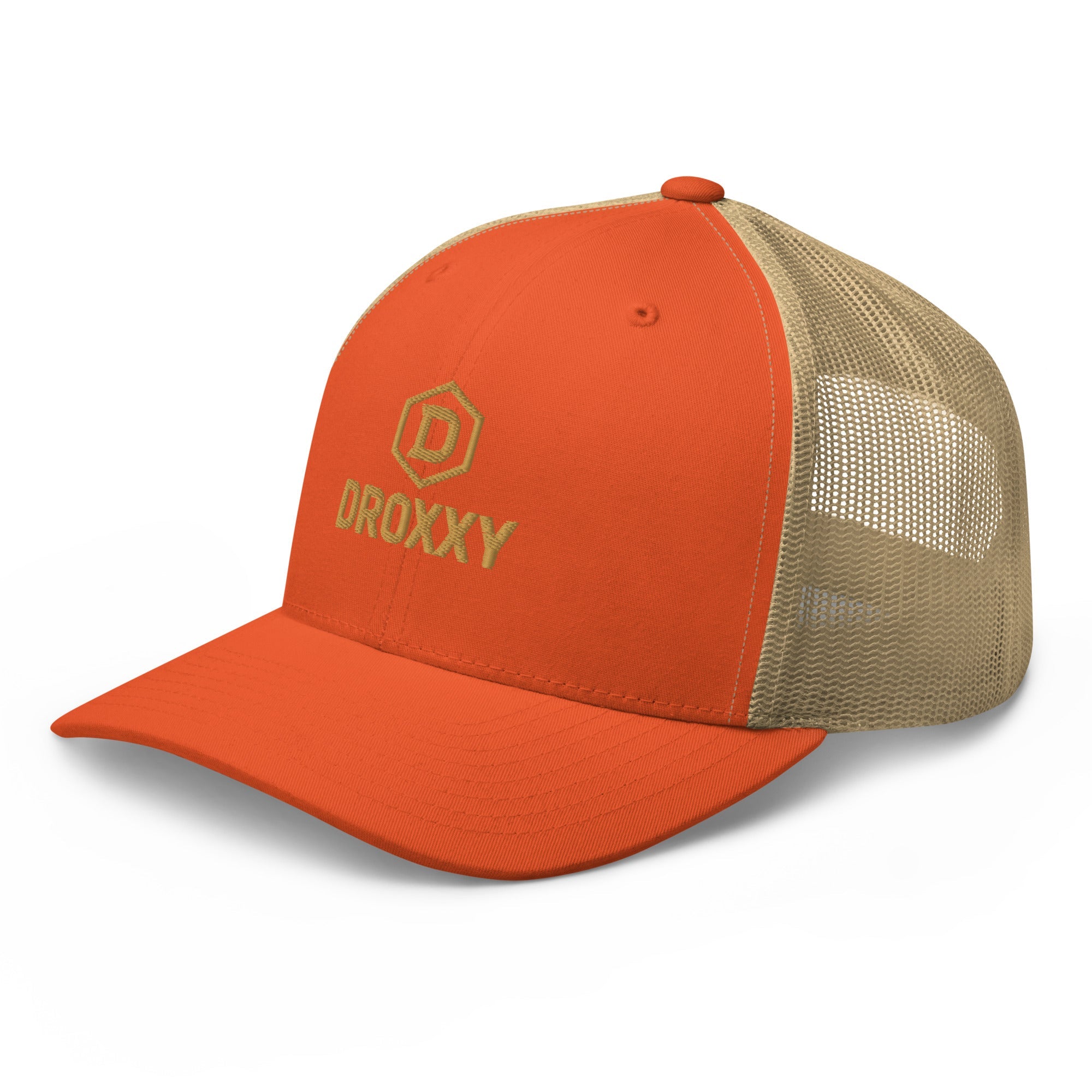 Trucker čepice DROXXY – Golden Hex Edition | | DROXXY