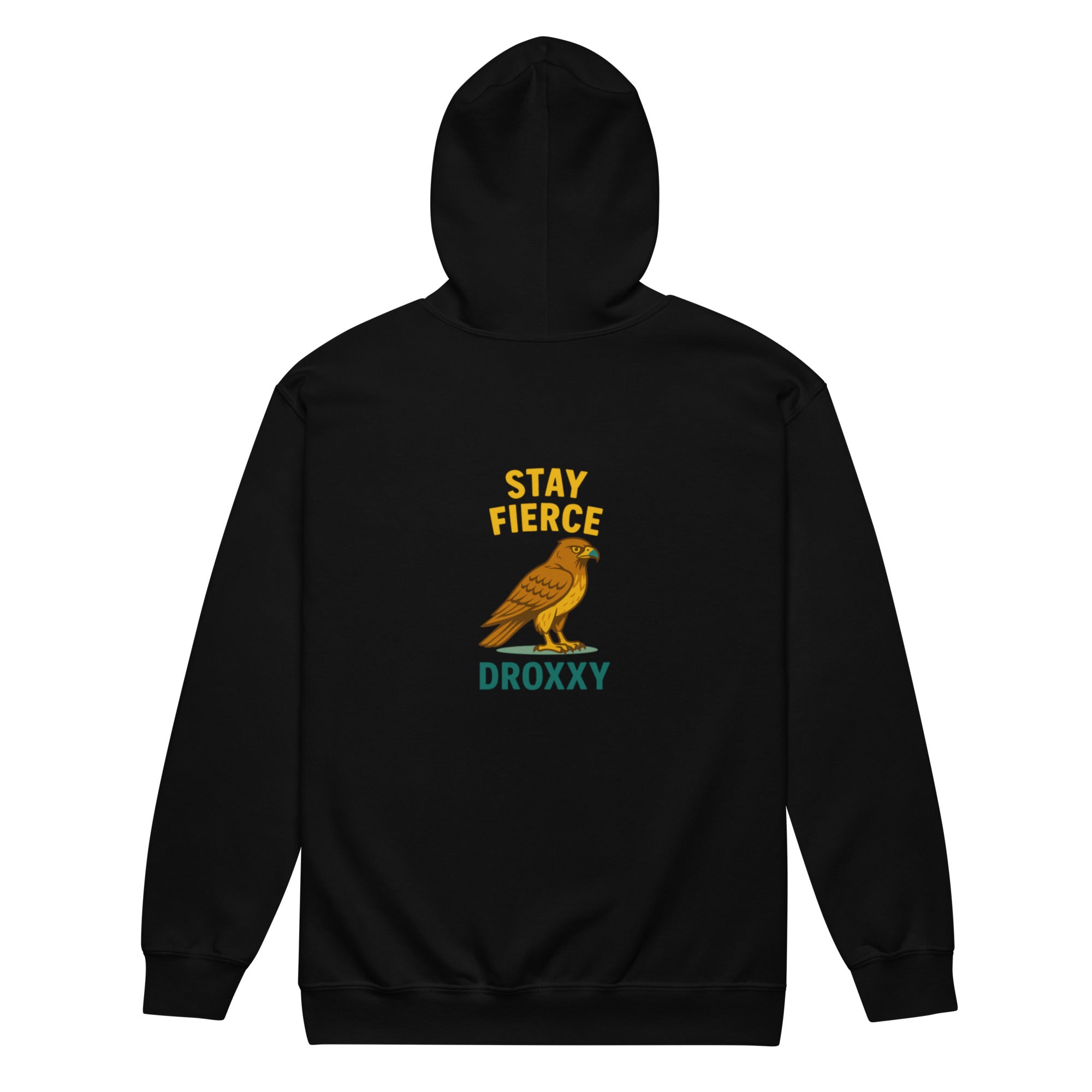 Mikina DROXXY – Unisex zip mikina DROXXY – Stay Fierce | Stylová streetwear móda