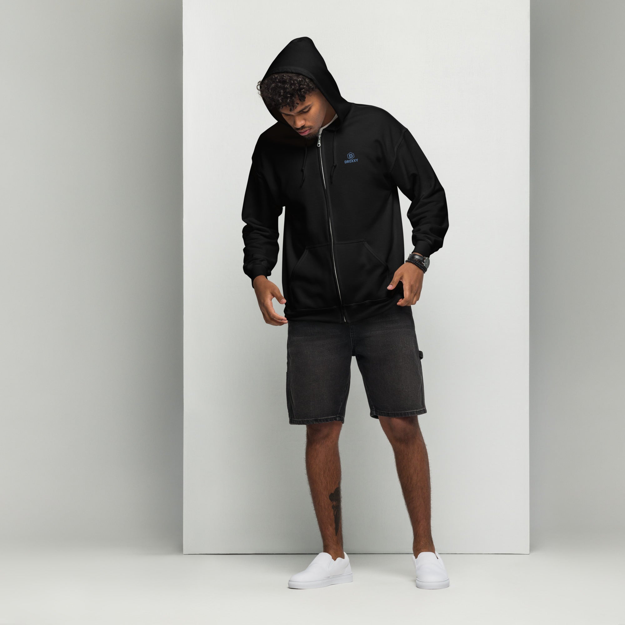 Mikina DROXXY – Unisex zip mikina DROXXY – Let’s Get Physical | Stylová streetwear móda