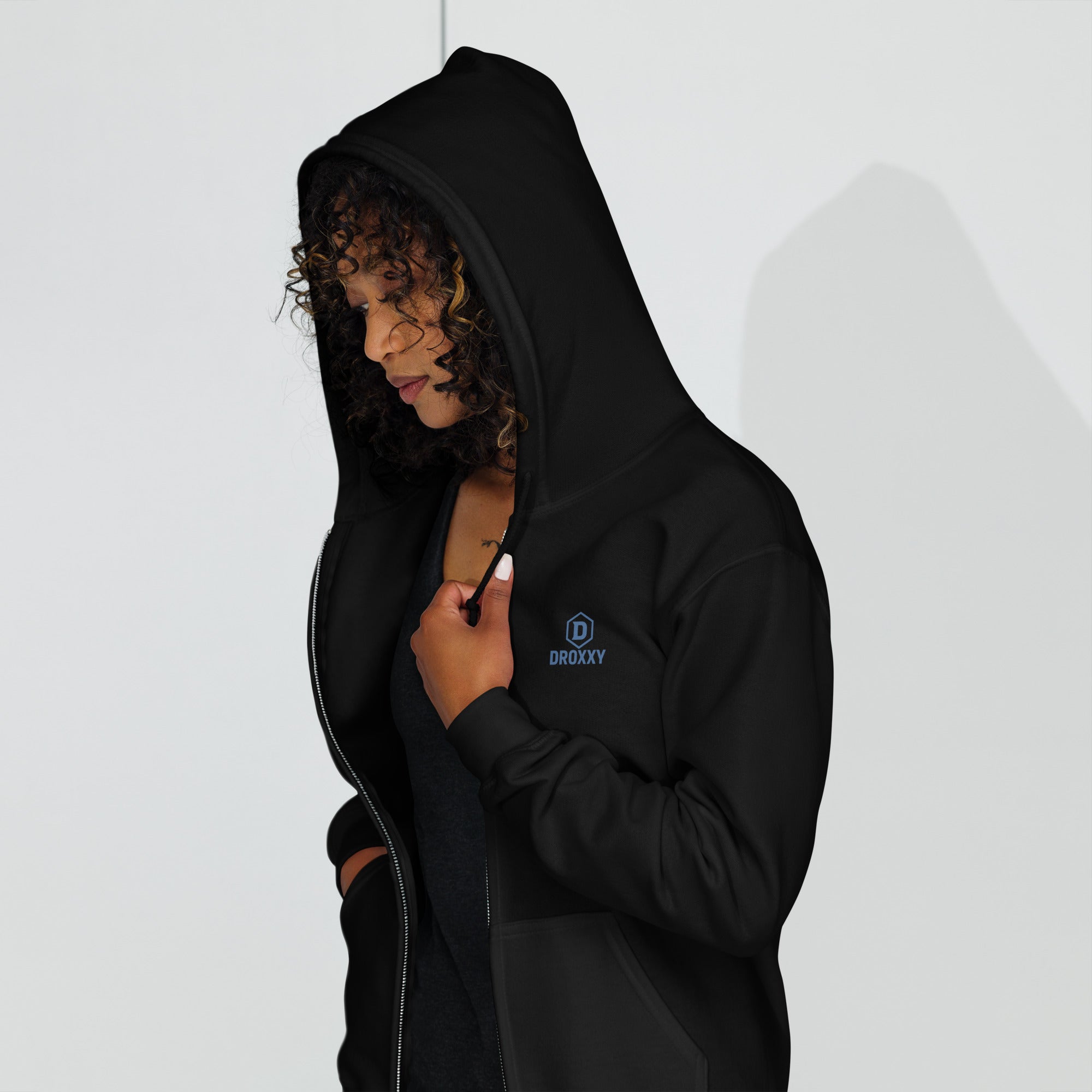 Mikina DROXXY – Unisex zip mikina DROXXY – Keep Growing | Stylová streetwear móda