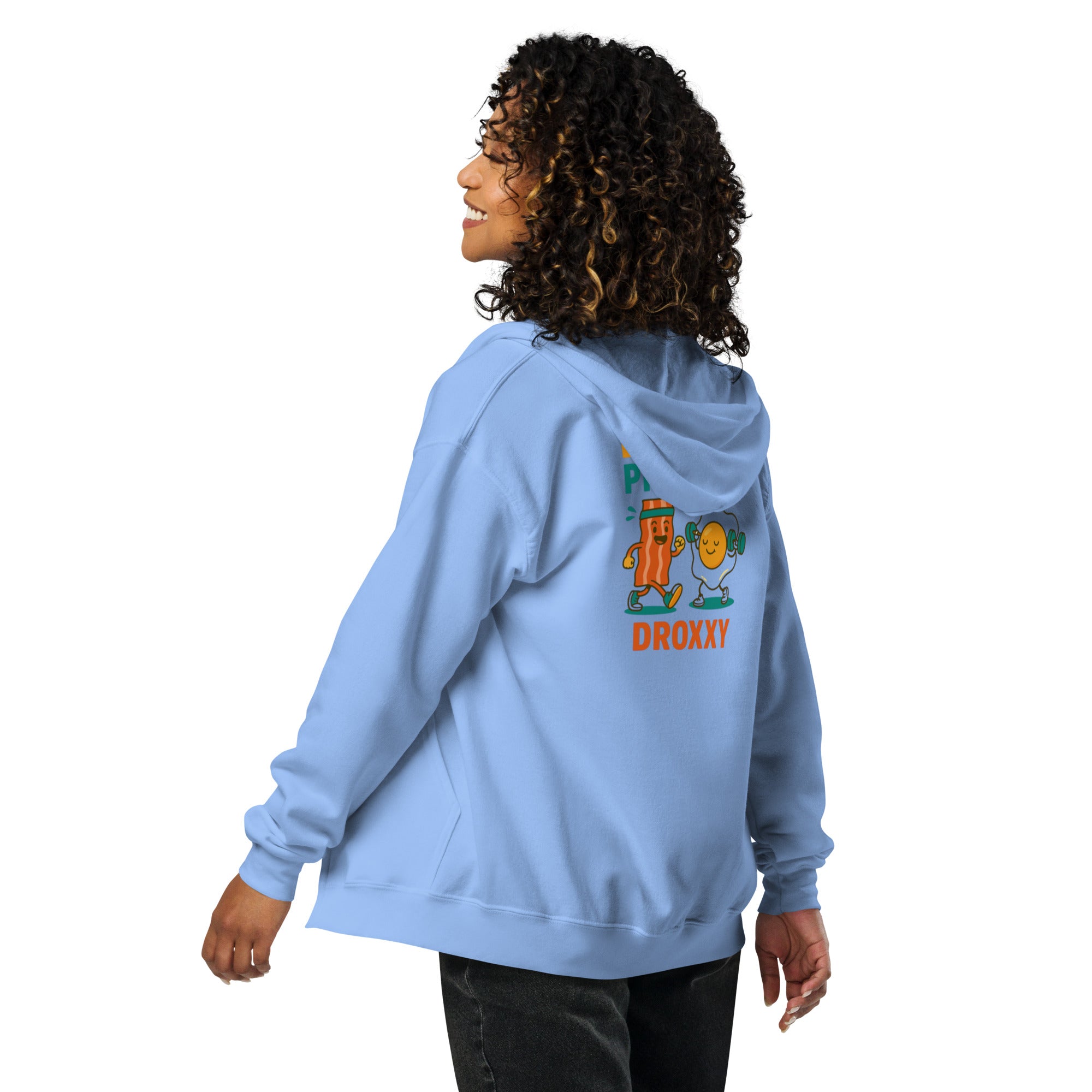 Mikina DROXXY – Unisex zip mikina DROXXY – Let’s Get Physical | Stylová streetwear móda