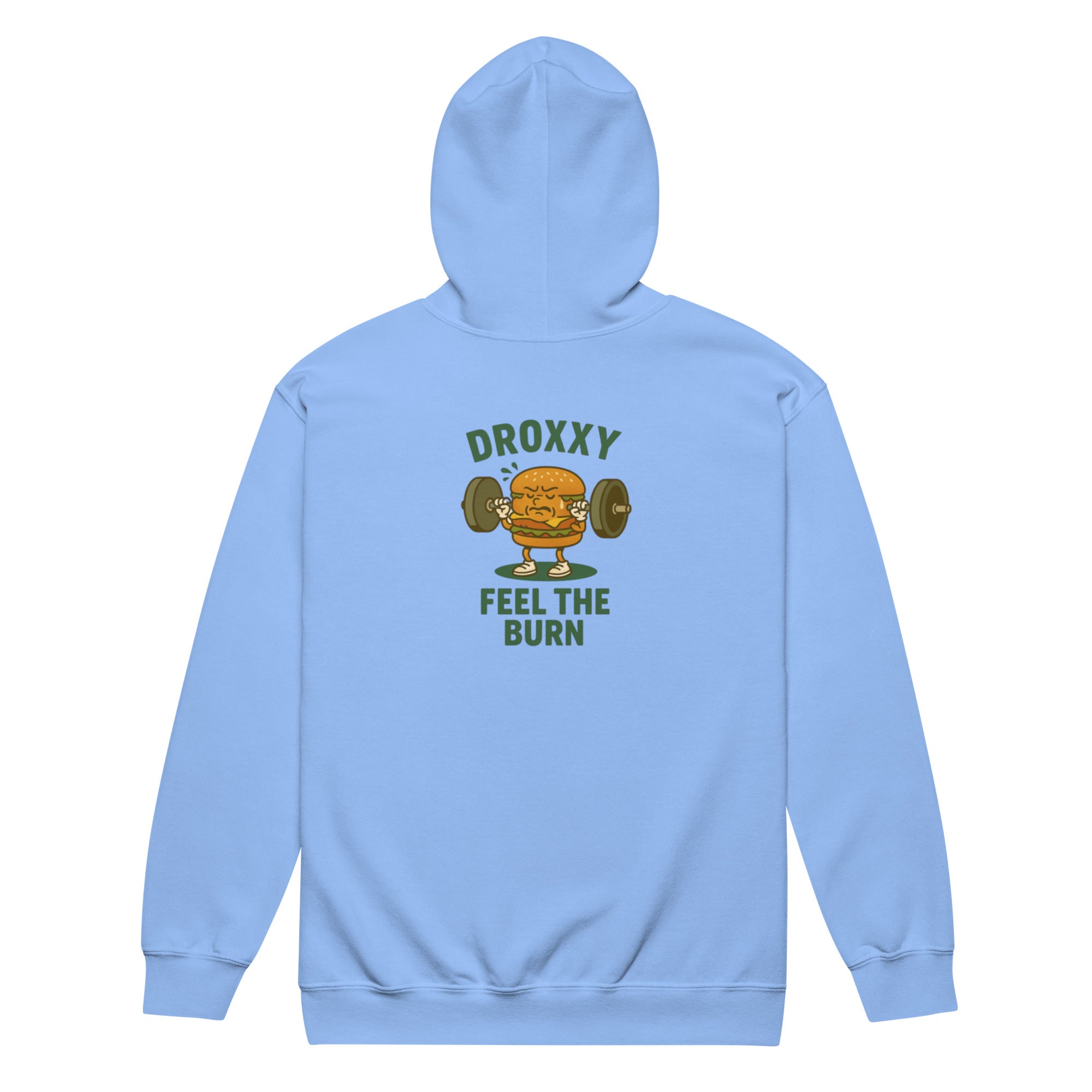 Mikina DROXXY – Unisex zip mikina DROXXY – Feel the Burn | Stylová streetwear móda