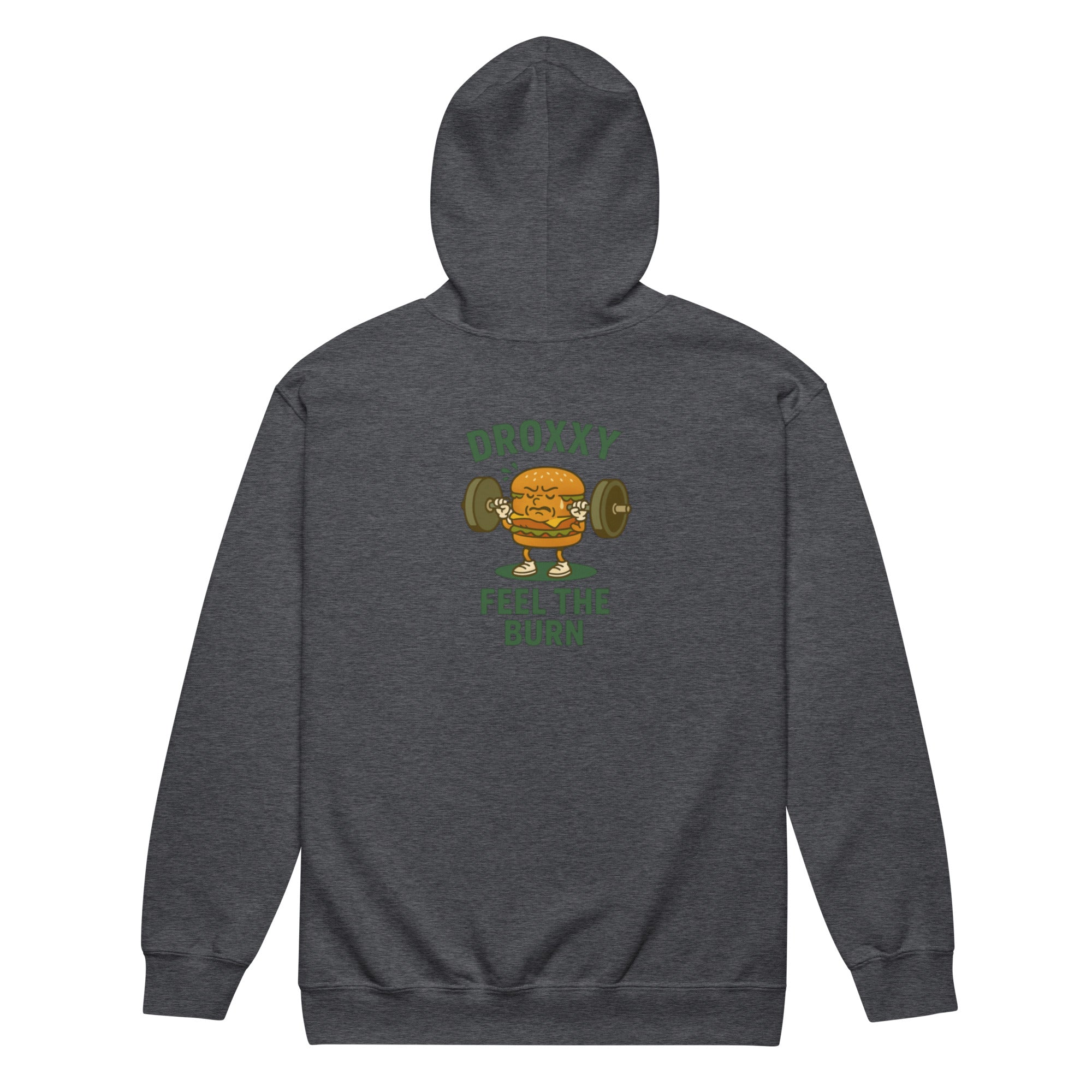 Mikina DROXXY – Unisex zip mikina DROXXY – Feel the Burn | Stylová streetwear móda