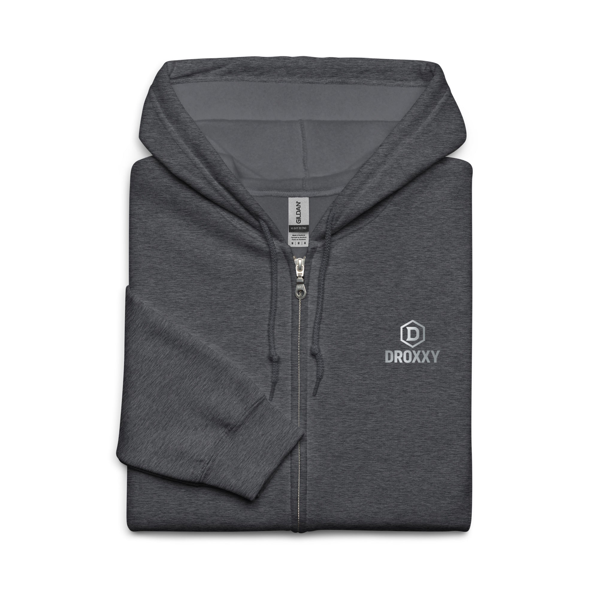 Mikina DROXXY – Unisex zip mikina DROXXY – Feel the Burn | Stylová streetwear móda