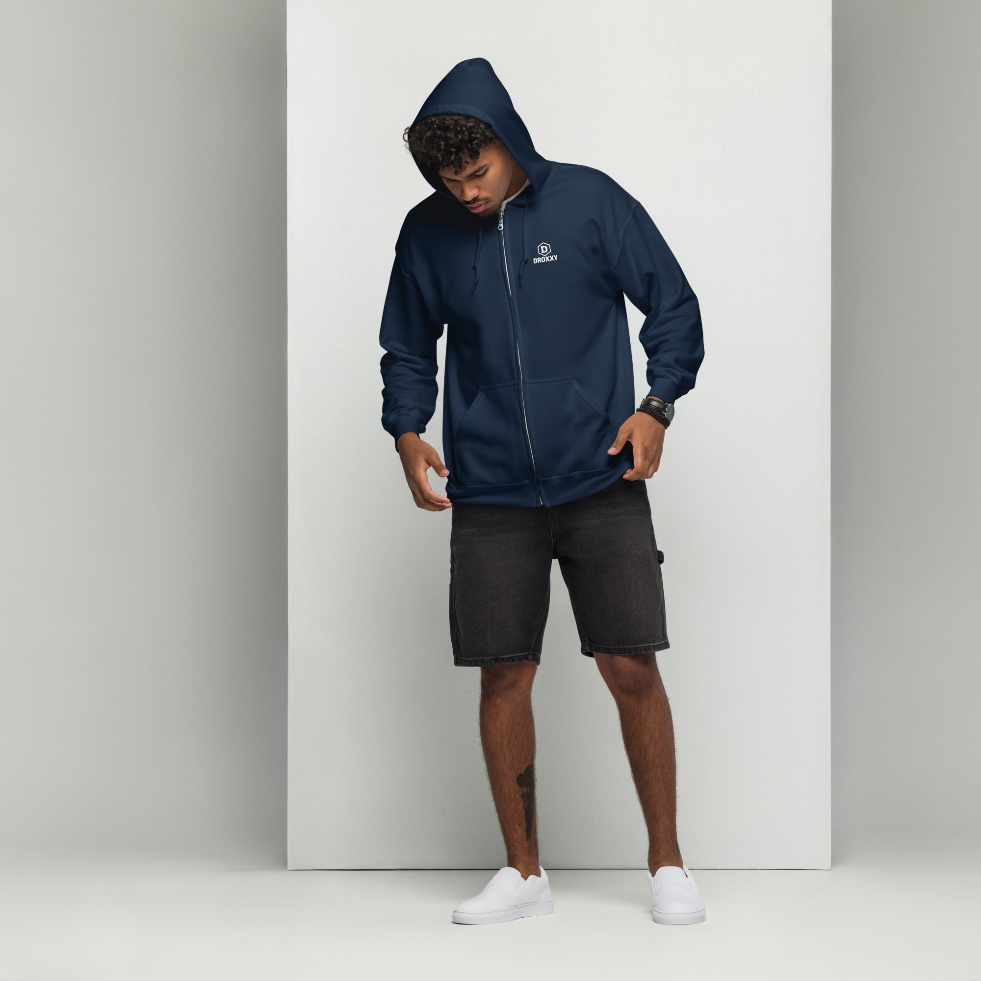 Mikina DROXXY – Unisex zip mikina DROXXY – Expect the Unexpected | Stylová streetwear móda