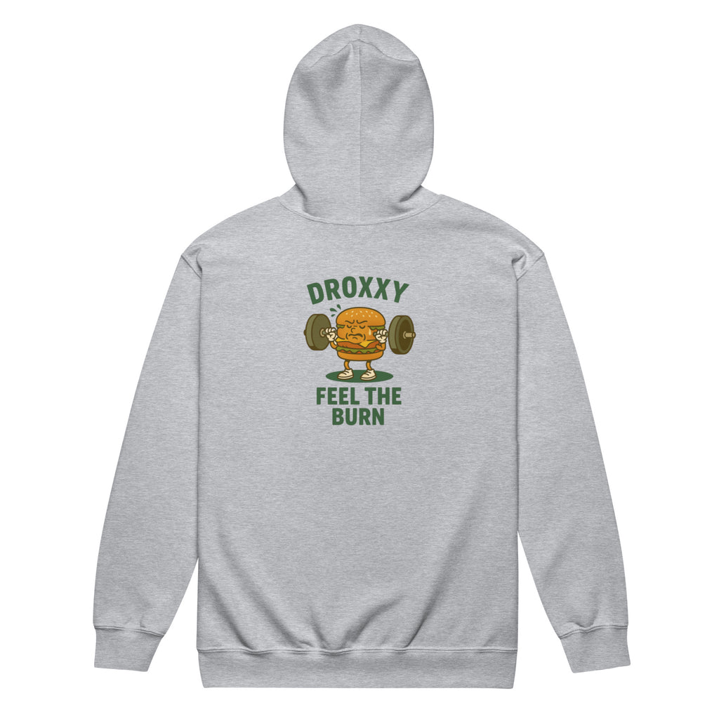 Mikina DROXXY – Unisex zip mikina DROXXY – Feel the Burn | Stylová streetwear móda