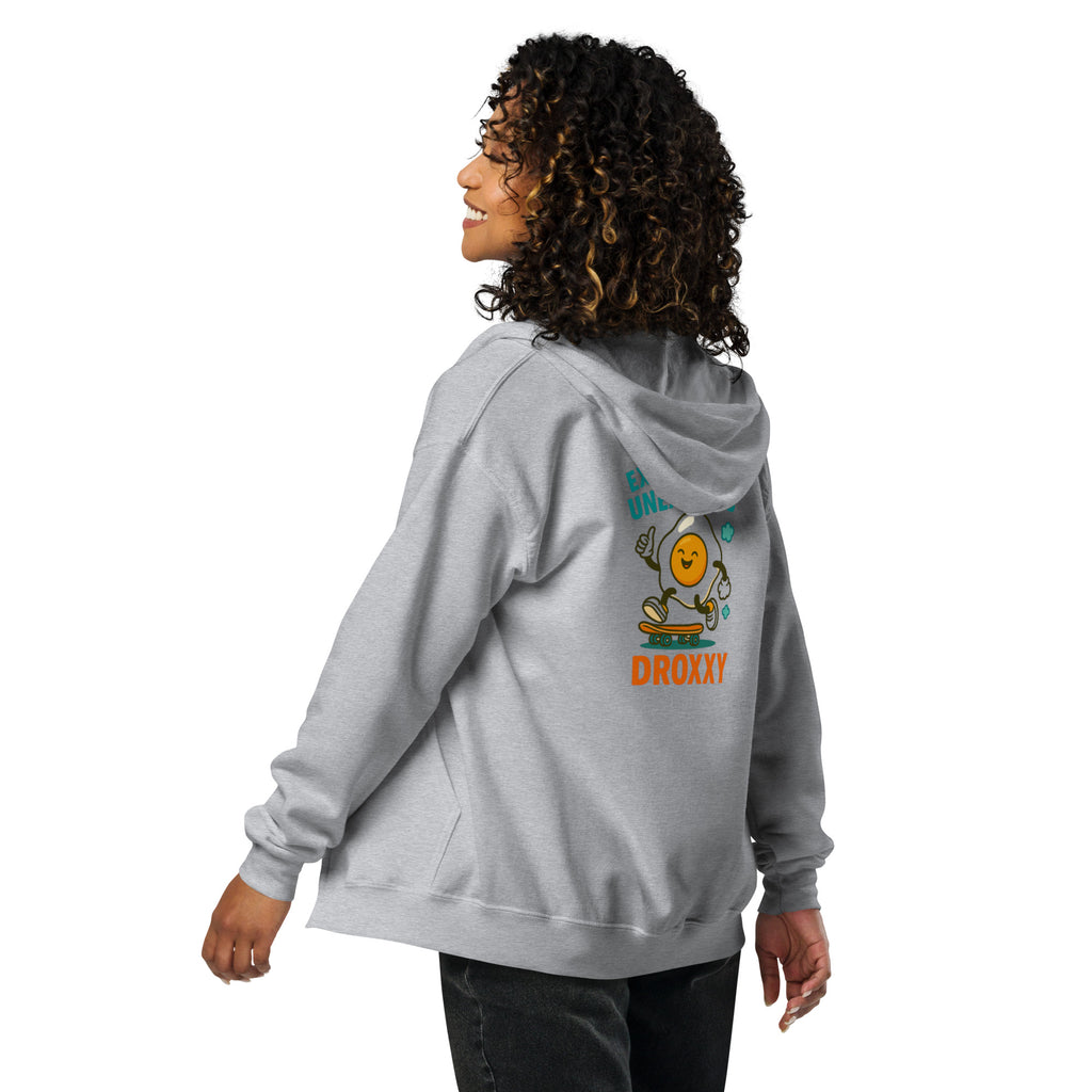 Mikina DROXXY – Unisex zip mikina DROXXY – Expect the Unexpected | Stylová streetwear móda