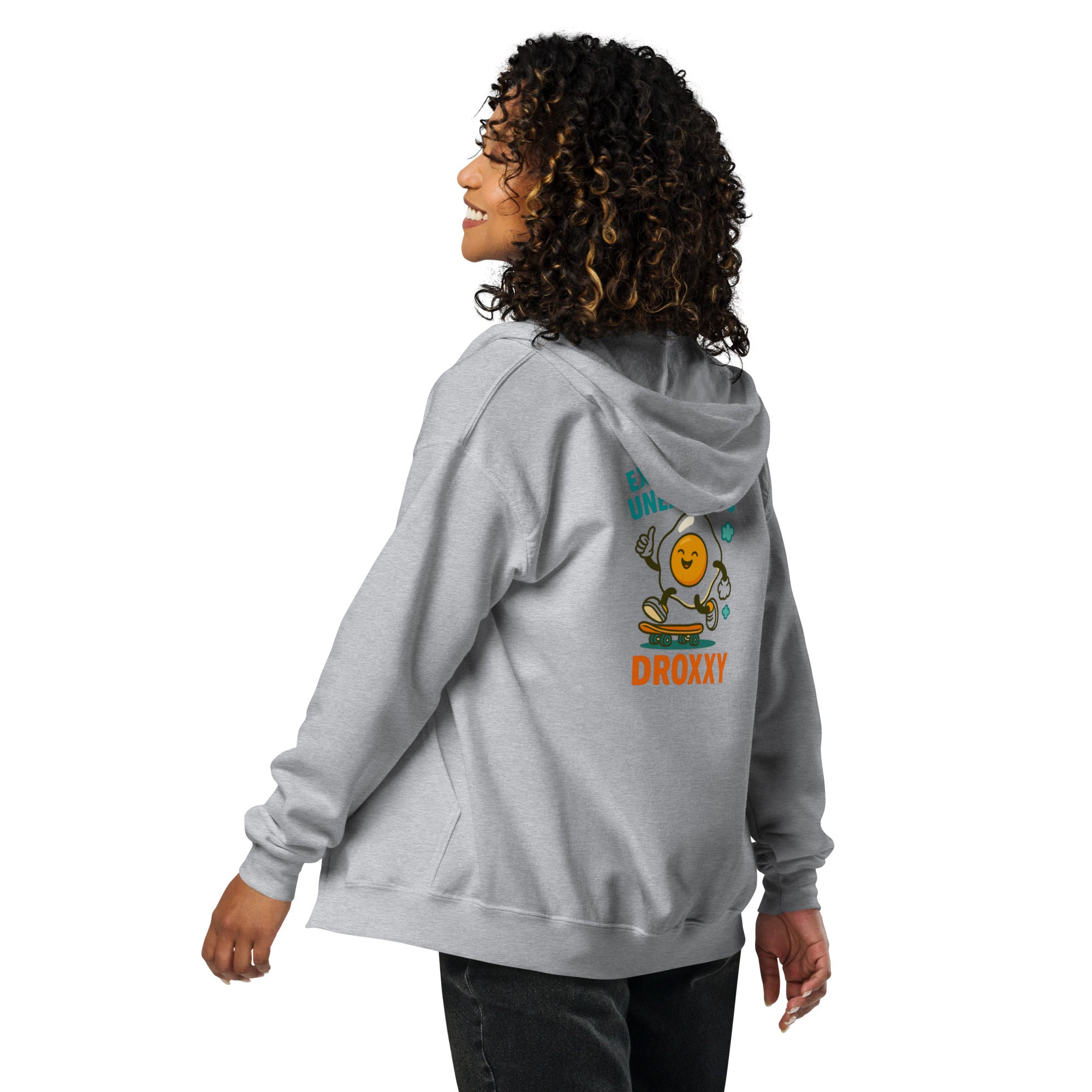 Mikina DROXXY – Unisex zip mikina DROXXY – Expect the Unexpected | Stylová streetwear móda