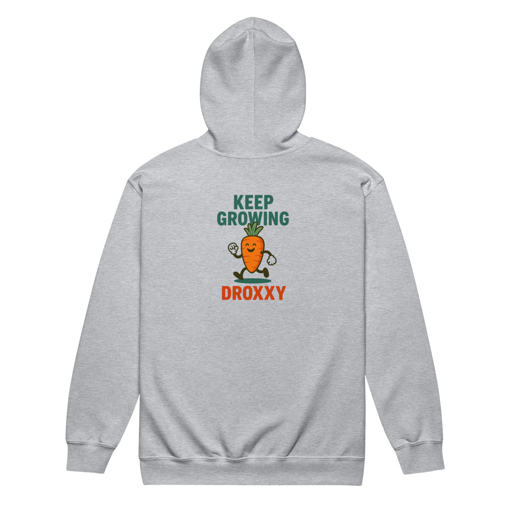 Mikina DROXXY – Unisex zip mikina DROXXY – Keep Growing | Stylová streetwear móda