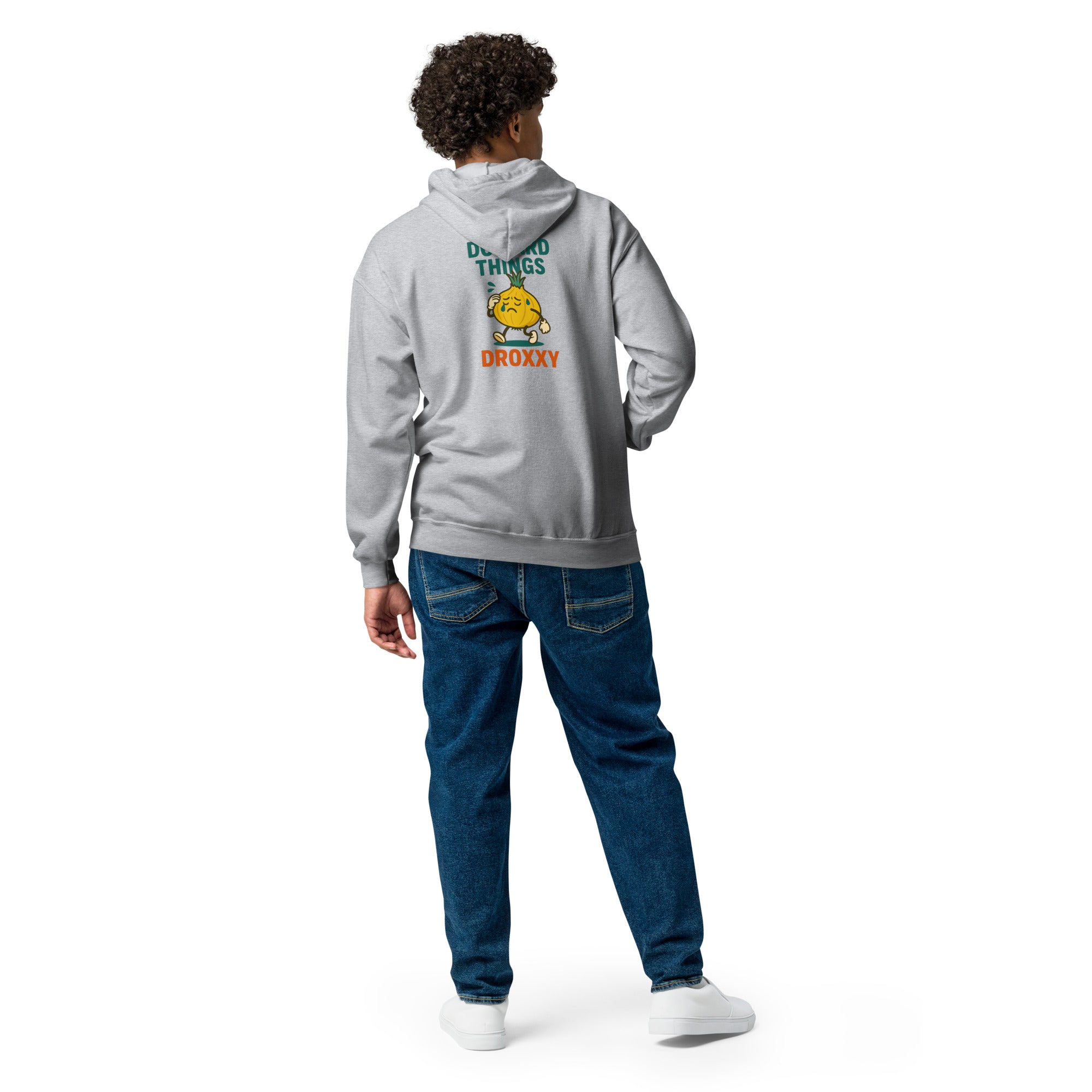 Mikina DROXXY – Unisex zip mikina DROXXY – Do Hard Things | Stylová streetwear móda