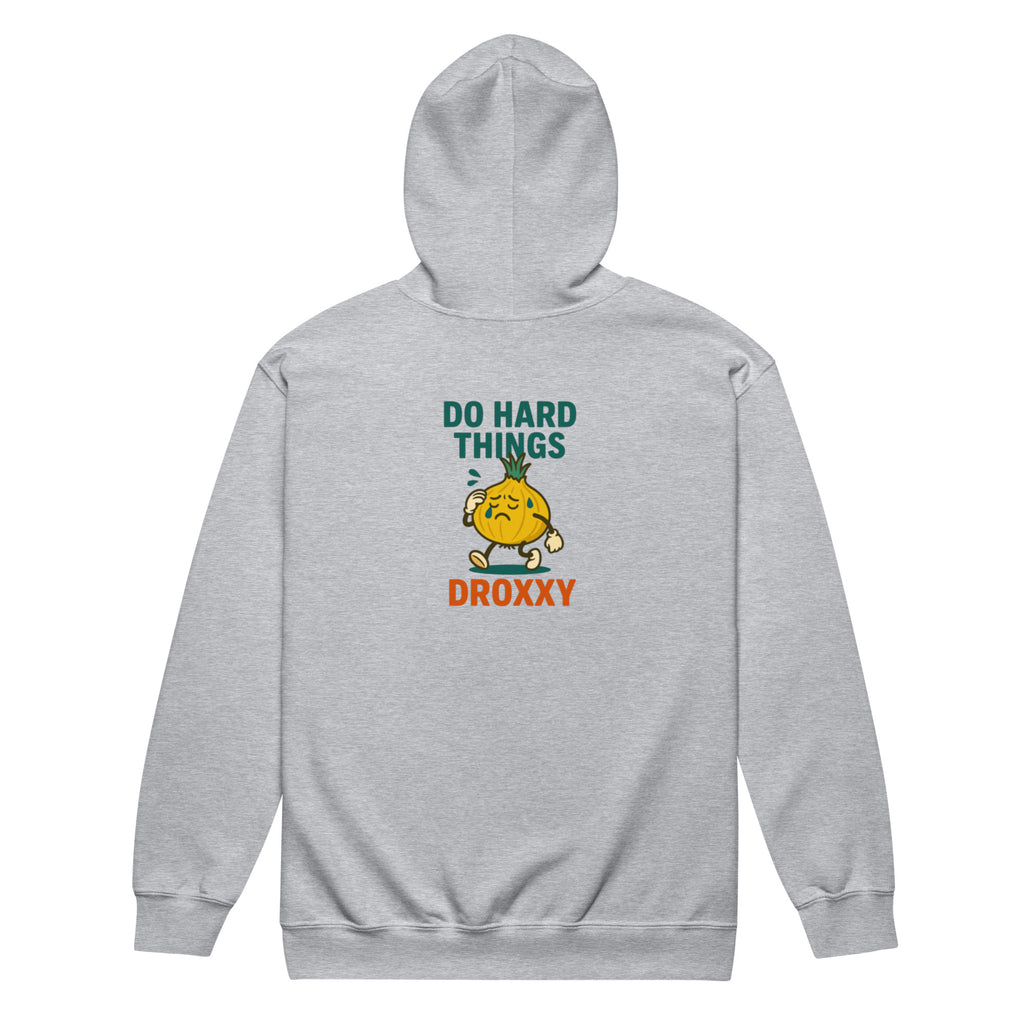 Mikina DROXXY – Unisex zip mikina DROXXY – Do Hard Things | Stylová streetwear móda
