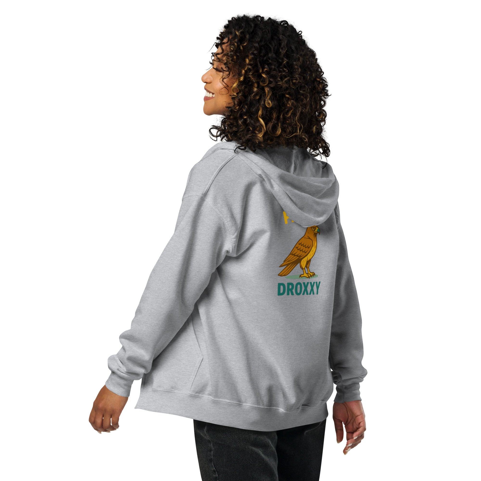 Mikina DROXXY – Unisex zip mikina DROXXY – Stay Fierce | Stylová streetwear móda