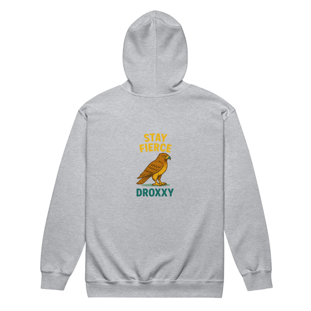 Mikina DROXXY – Unisex zip mikina DROXXY – Stay Fierce | Stylová streetwear móda