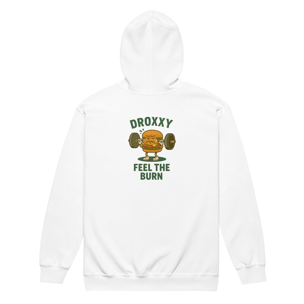 Mikina DROXXY – Unisex zip mikina DROXXY – Feel the Burn | Stylová streetwear móda