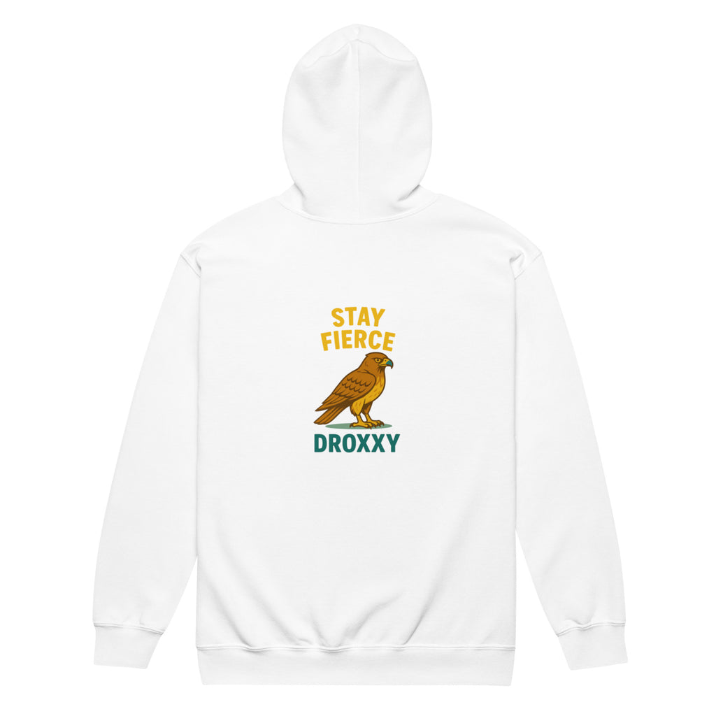 Mikina DROXXY – Unisex zip mikina DROXXY – Stay Fierce | Stylová streetwear móda