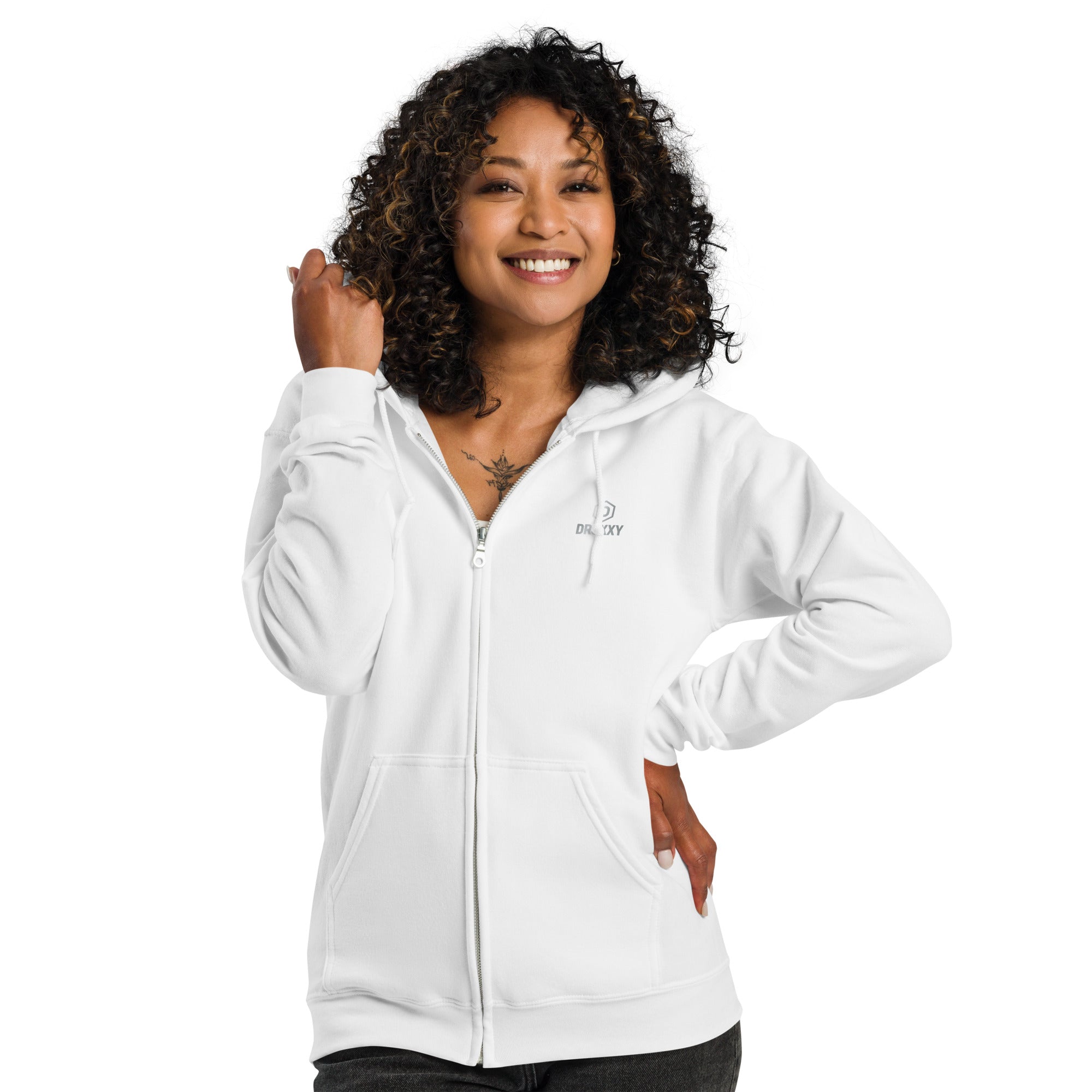 Mikina DROXXY – Unisex zip mikina DROXXY – Do Hard Things | Stylová streetwear móda