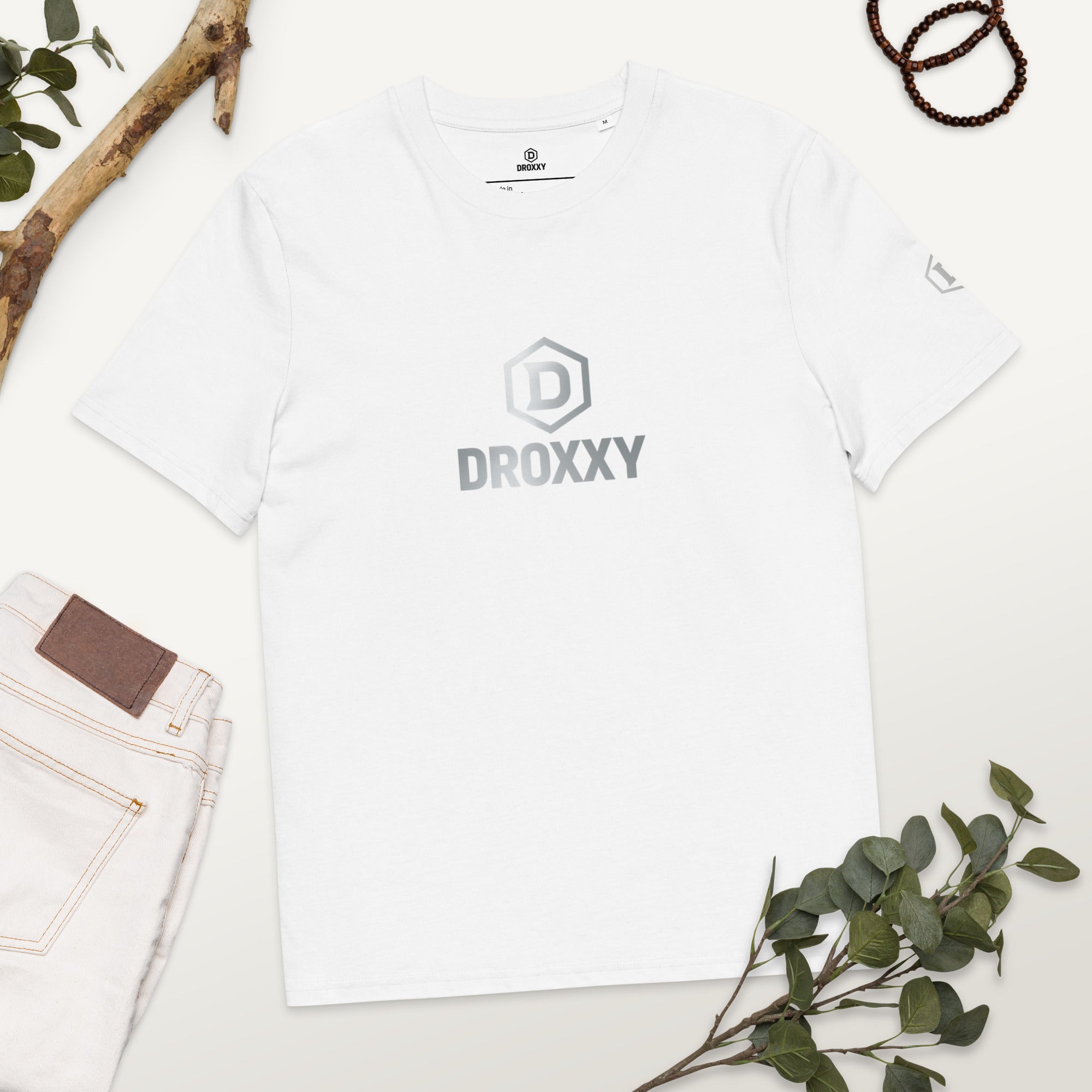 Tričko DROXXY – Dámské tričko Droxxy - Silver Logo Edition | Originální streetwear