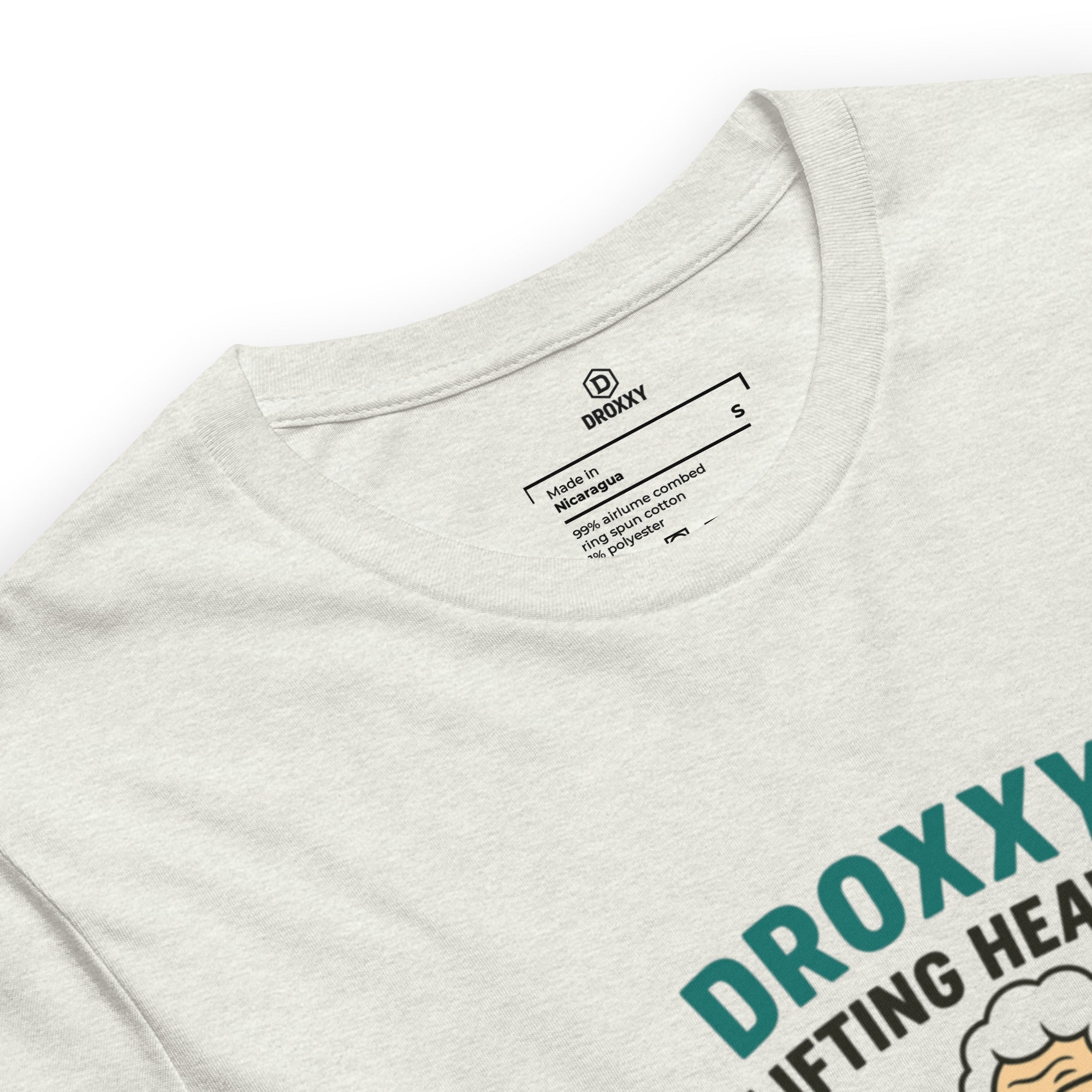 Tričko DROXXY – Unisex tričko DROXXY – Lifting Heavy, Sipping Daily | Originální streetwear