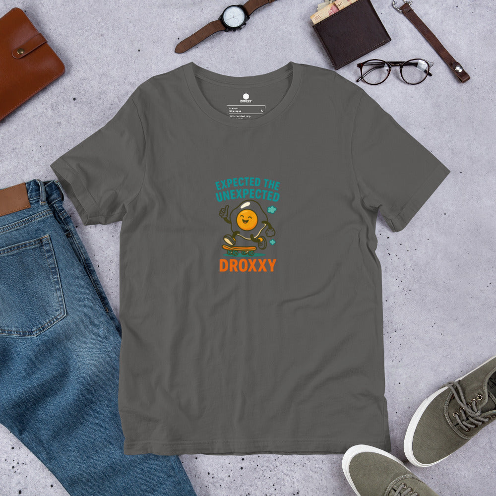 Tričko DROXXY – Unisex tričko DROXXY – Expect the Unexpected | Originální streetwear