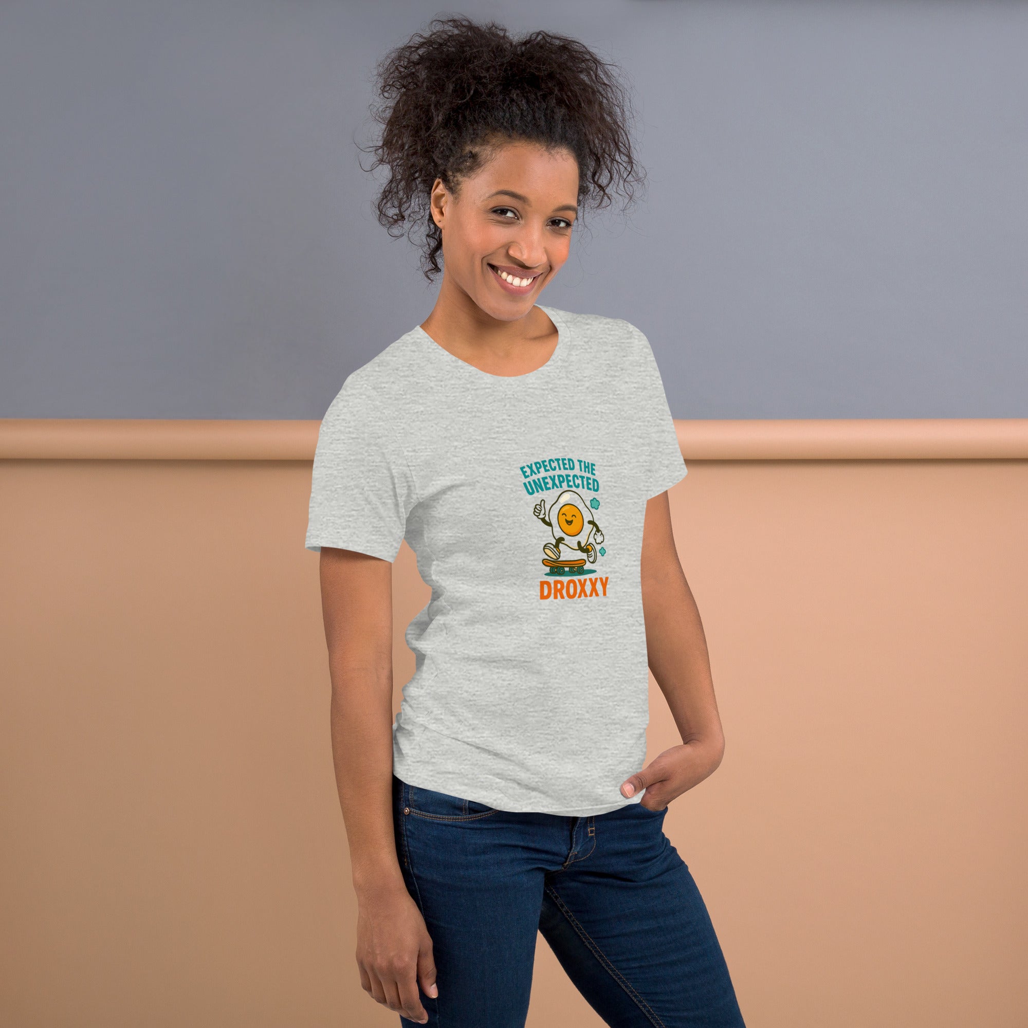 Tričko DROXXY – Unisex tričko DROXXY – Expect the Unexpected | Originální streetwear