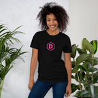 Tričko DROXXY – Dámské tričko DROXXY – Pink Logo Edition | Originální streetwear