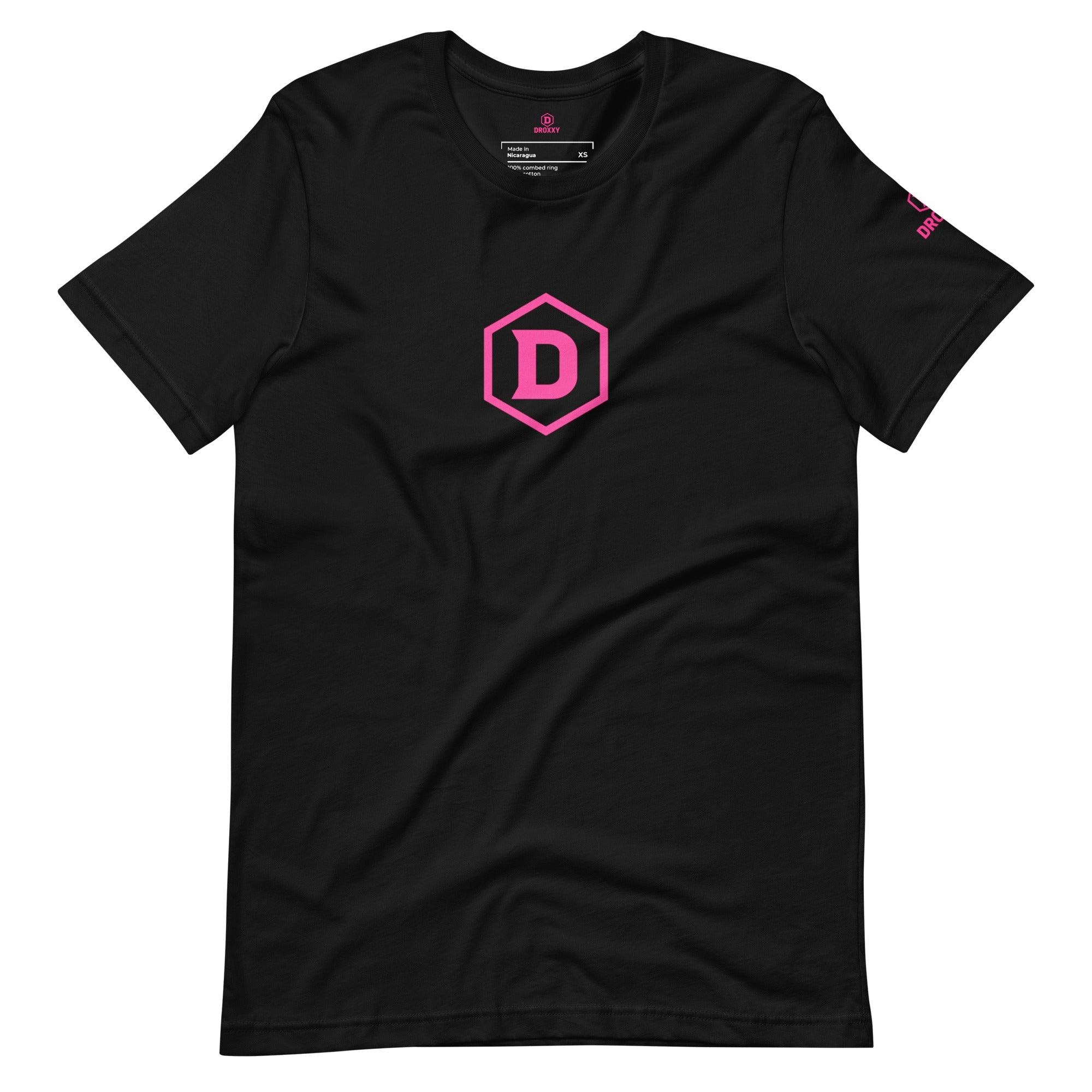 Tričko DROXXY – Dámské tričko DROXXY – Pink Logo Edition | Originální streetwear