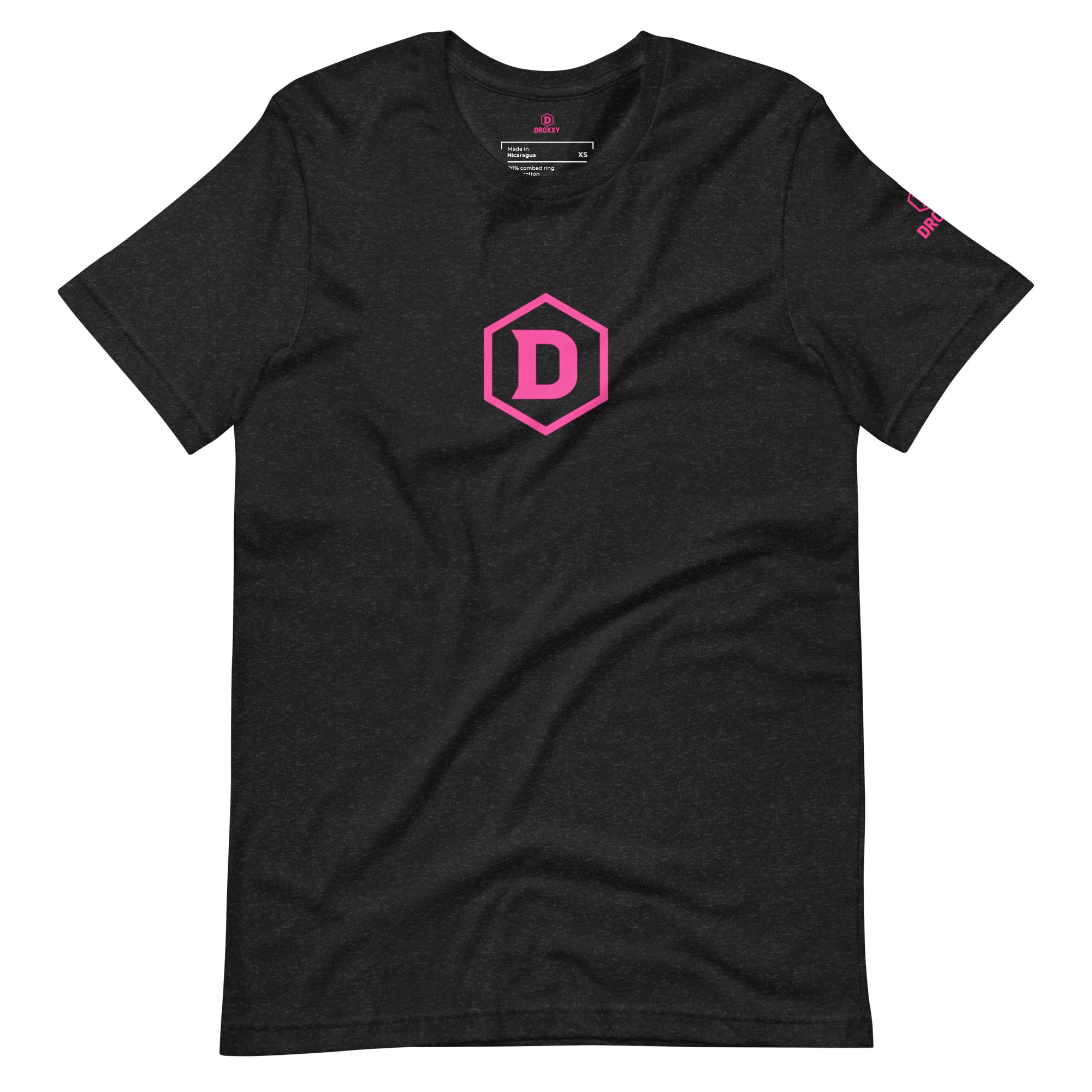Tričko DROXXY – Dámské tričko DROXXY – Pink Logo Edition | Originální streetwear