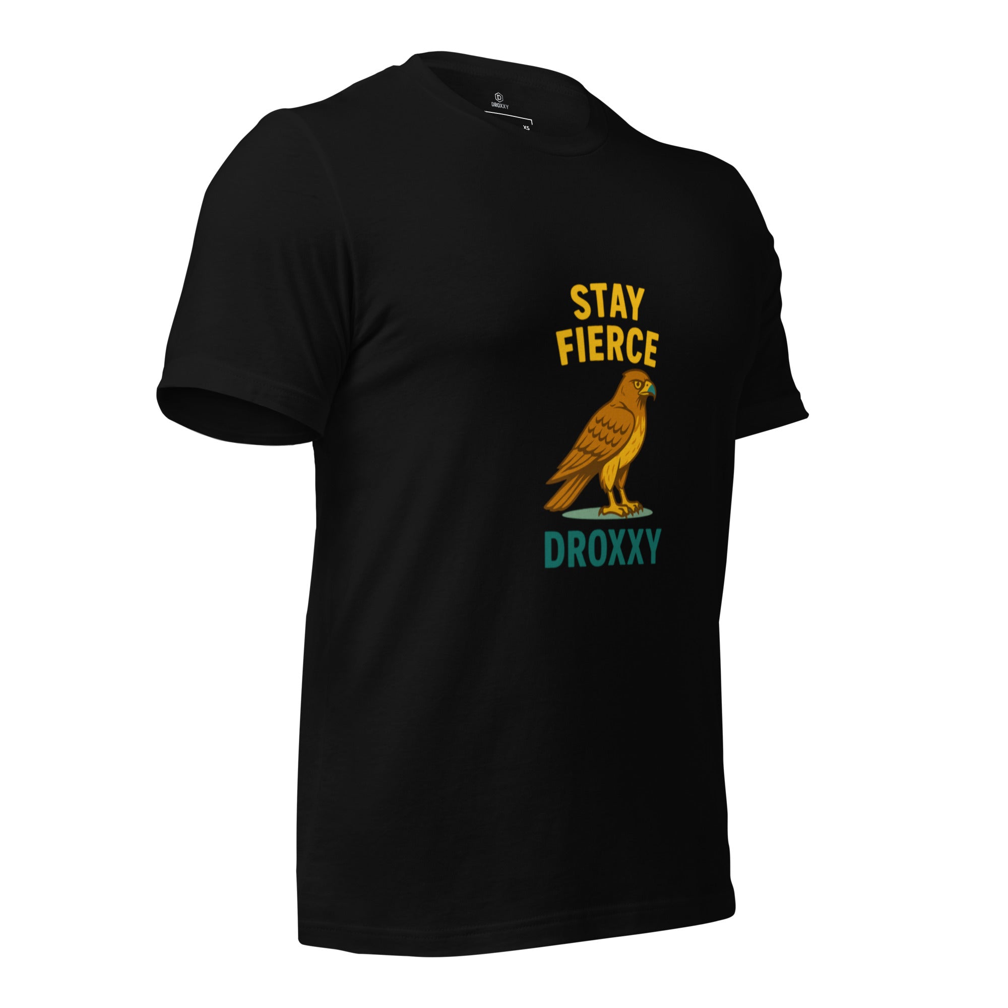 Tričko DROXXY – Tričko Stay Fierce – vtipný zvířecí potisk (DROXXY) | Originální streetwear