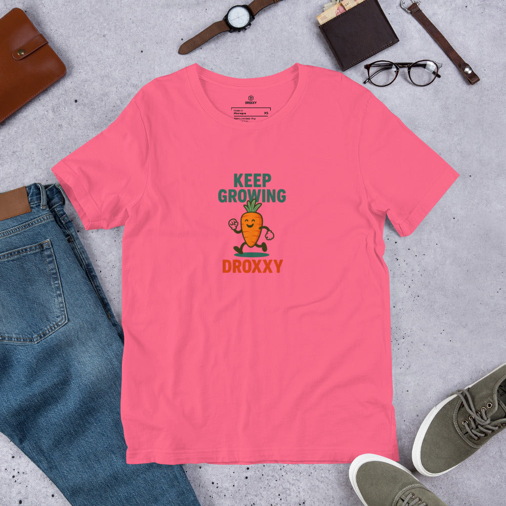 Tričko DROXXY – Unisex tričko DROXXY – Keep Growing | Originální streetwear