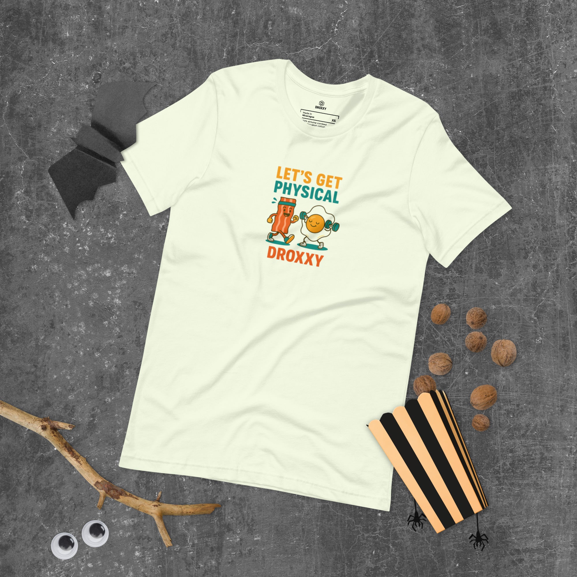 Tričko DROXXY – Unisex tričko DROXXY – Let’s Get Physical | Originální streetwear