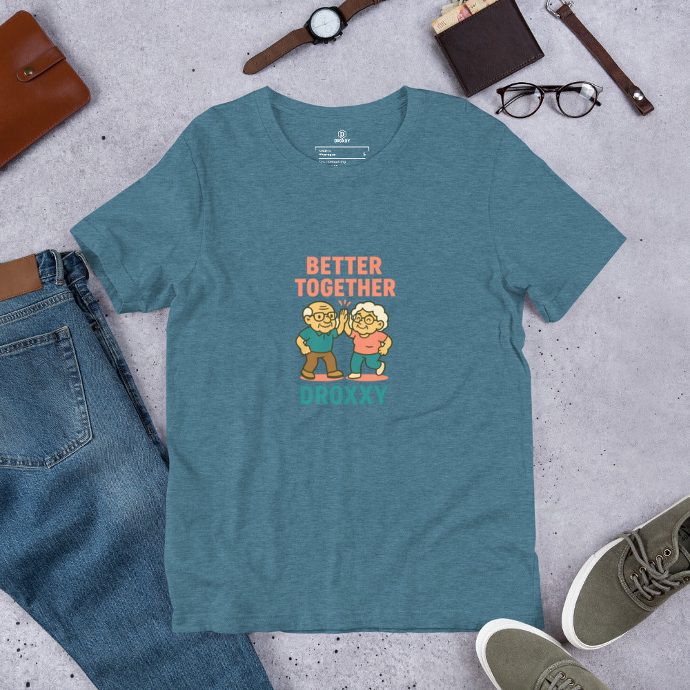 Tričko DROXXY – Unisex tričko DROXXY – Better Together | Originální streetwear