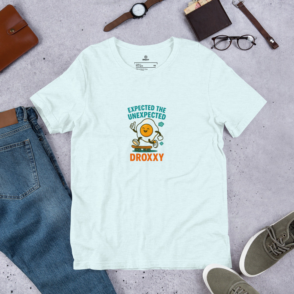 Tričko DROXXY – Unisex tričko DROXXY – Expect the Unexpected | Originální streetwear