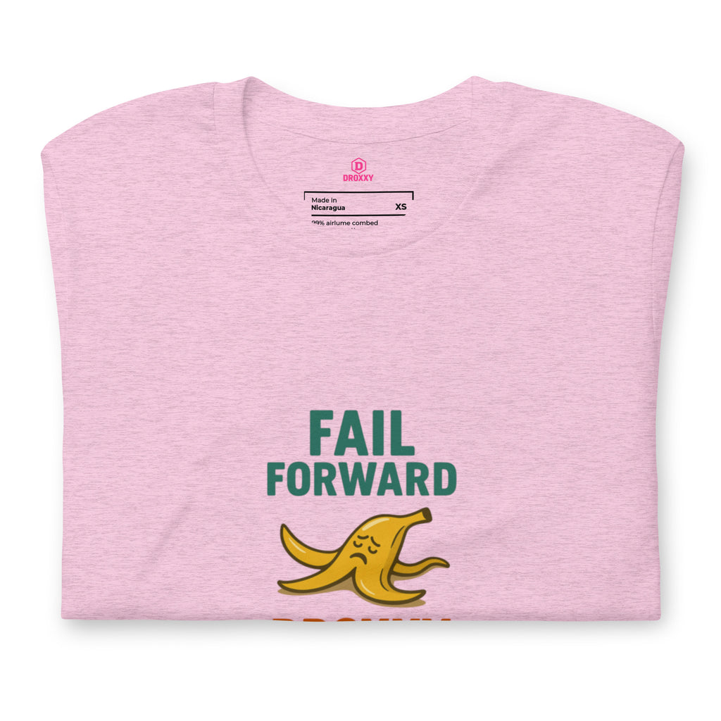 Tričko DROXXY – Unisex tričko DROXXY – Fail Forward | Originální streetwear