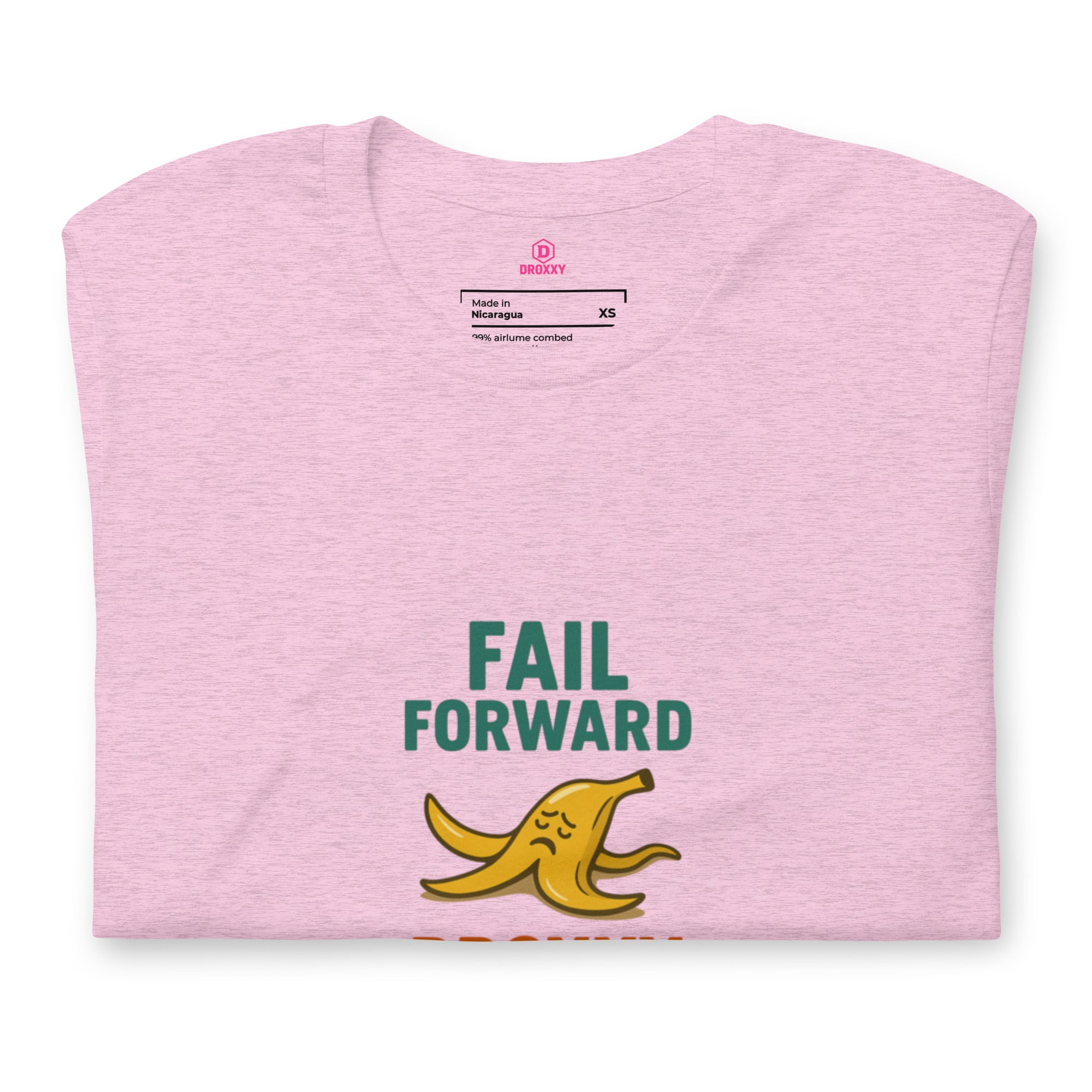 Tričko DROXXY – Unisex tričko DROXXY – Fail Forward | Originální streetwear