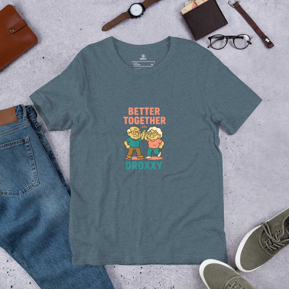 Tričko DROXXY – Unisex tričko DROXXY – Better Together | Originální streetwear