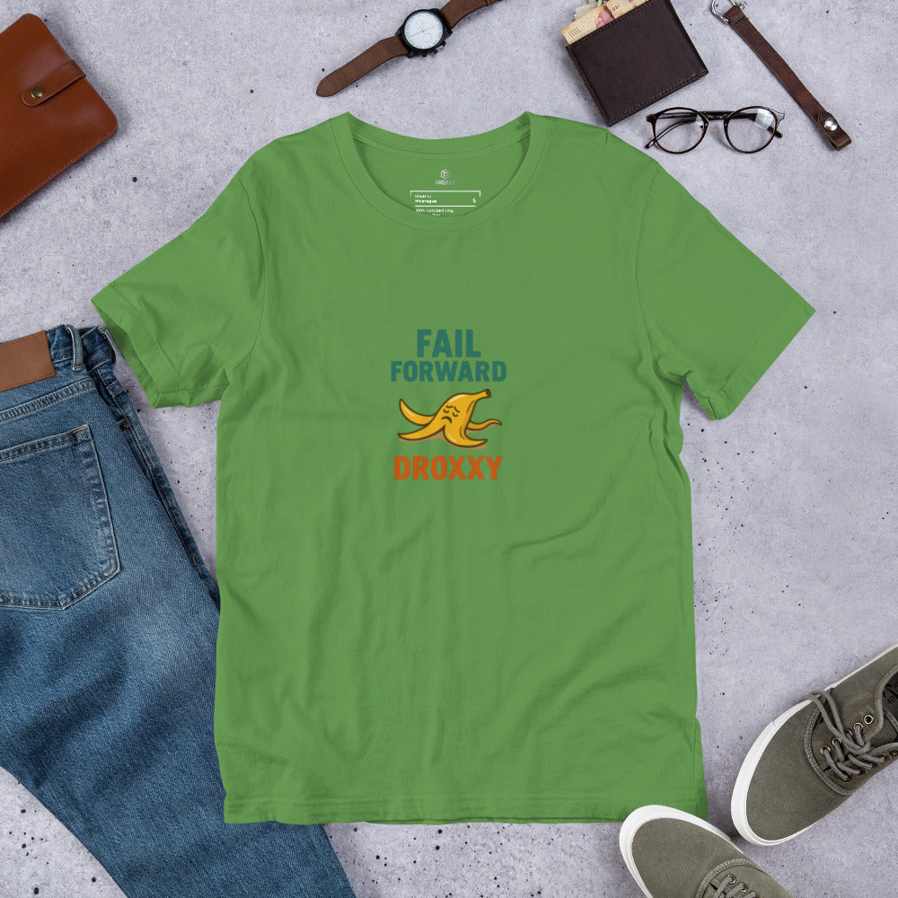 Tričko DROXXY – Unisex tričko DROXXY – Fail Forward | Originální streetwear