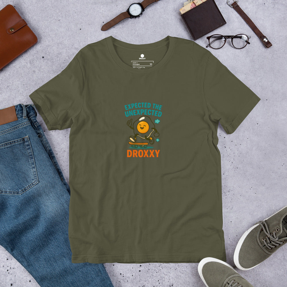 Tričko DROXXY – Unisex tričko DROXXY – Expect the Unexpected | Originální streetwear