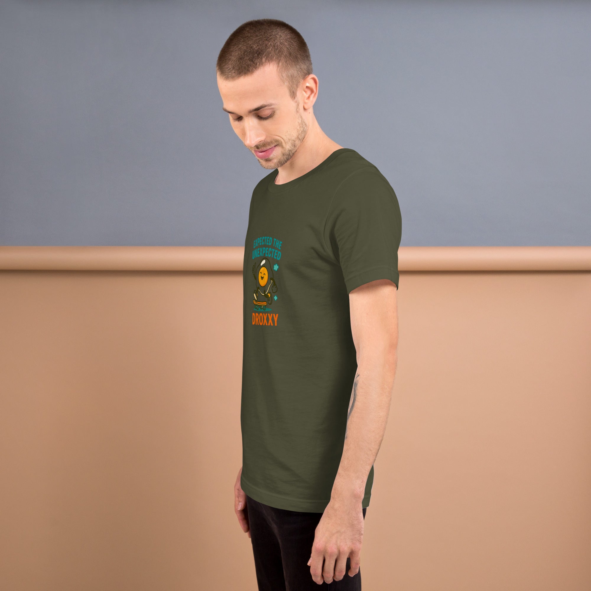 Tričko DROXXY – Unisex tričko DROXXY – Expect the Unexpected | Originální streetwear