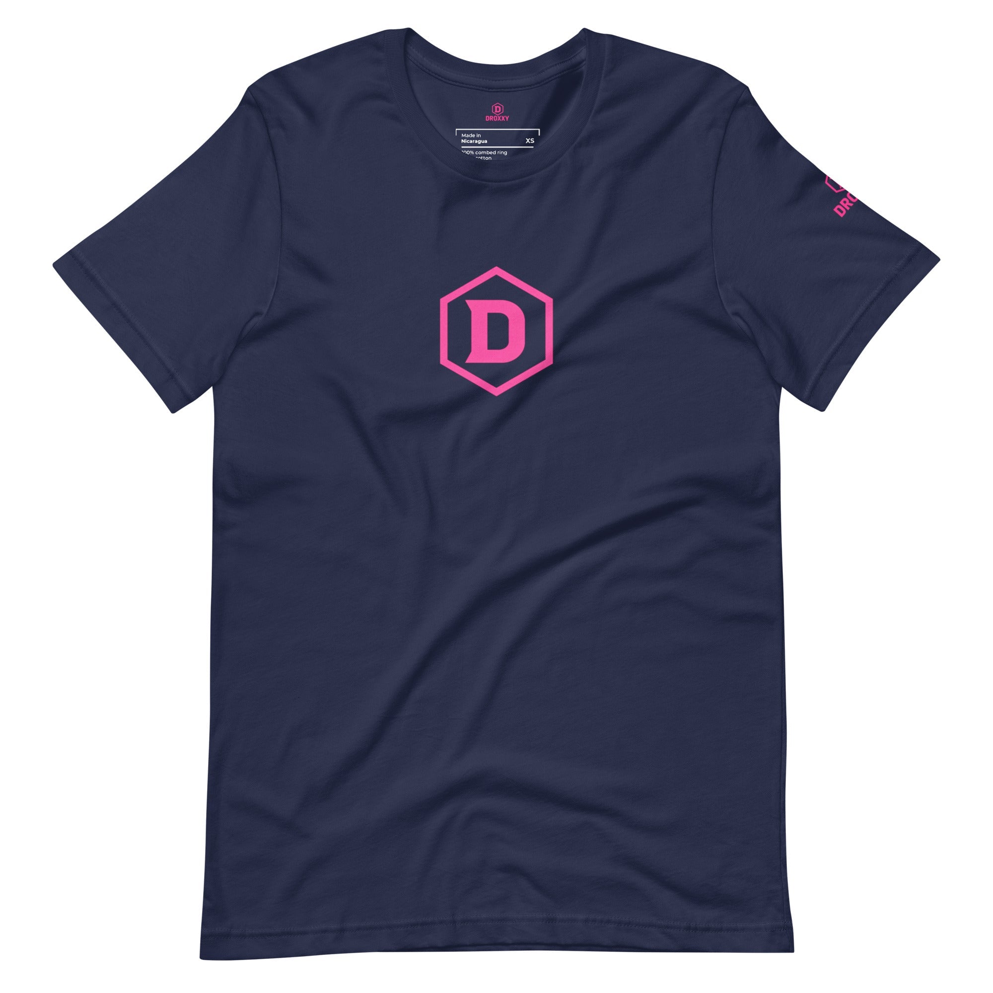 Tričko DROXXY – Dámské tričko DROXXY – Pink Logo Edition | Originální streetwear