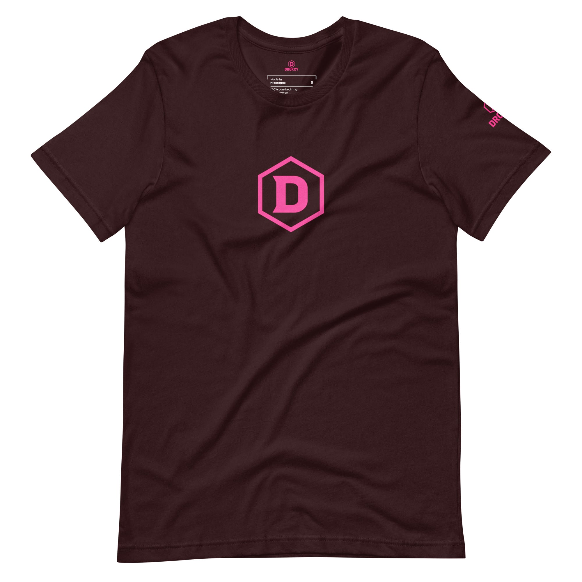 Tričko DROXXY – Dámské tričko DROXXY – Pink Logo Edition | Originální streetwear