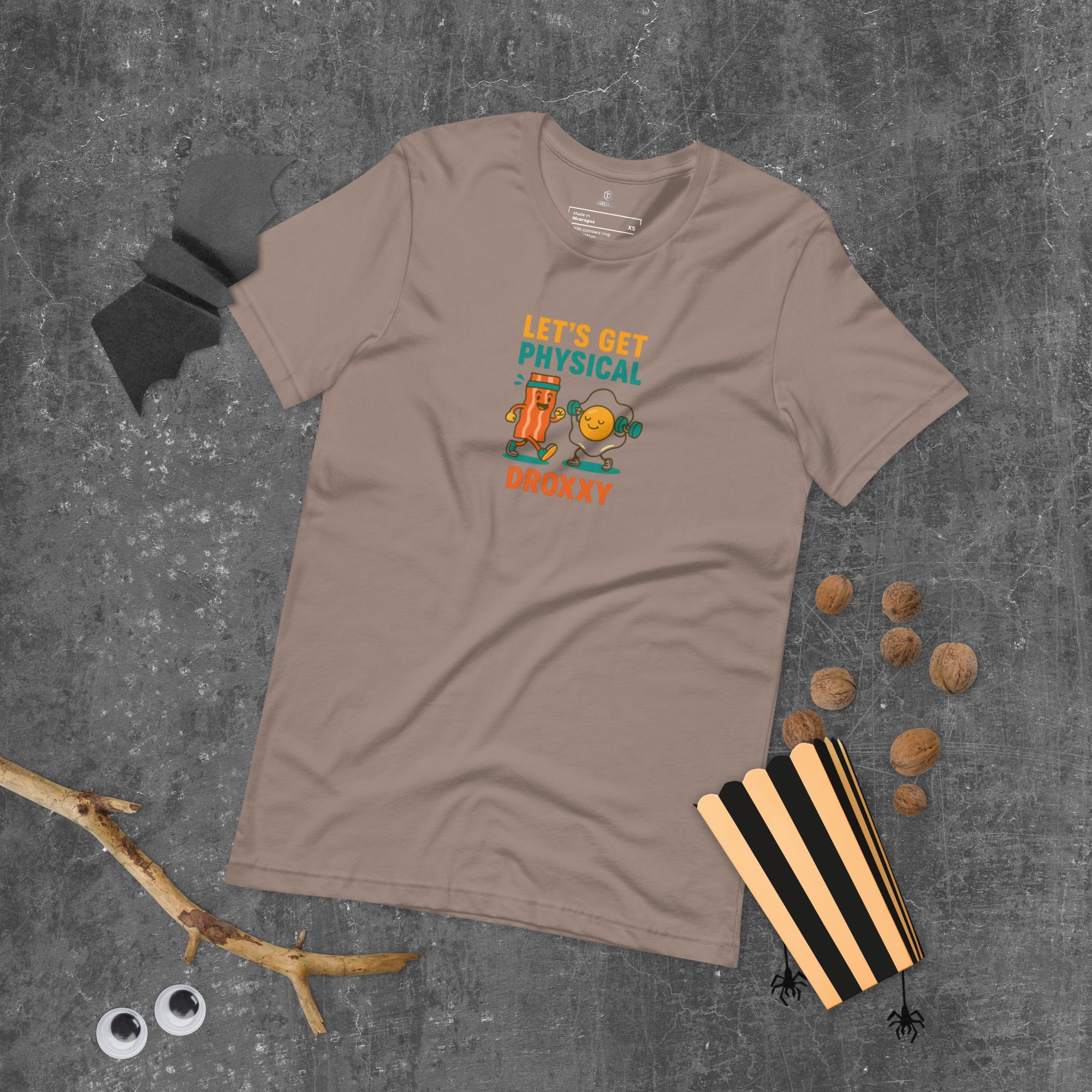 Tričko DROXXY – Unisex tričko DROXXY – Let’s Get Physical | Originální streetwear