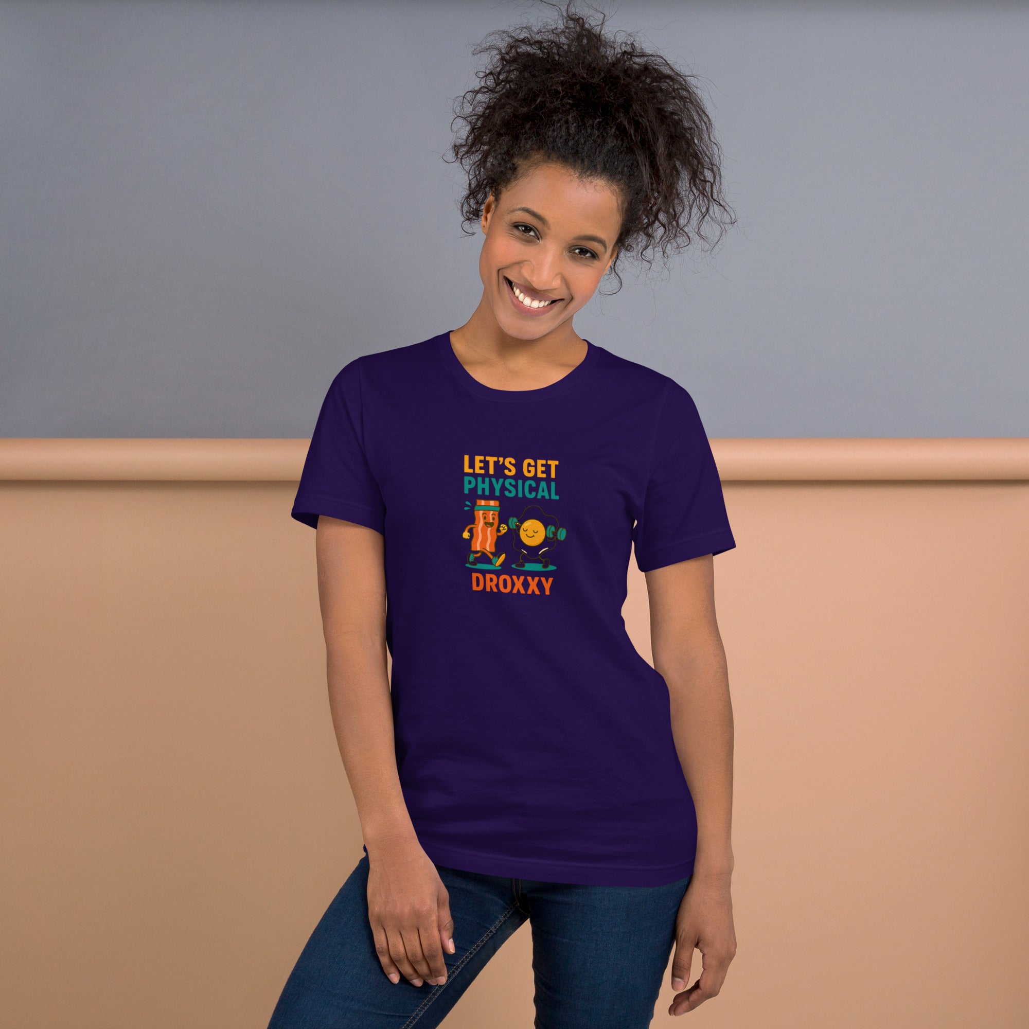 Tričko DROXXY – Unisex tričko DROXXY – Let’s Get Physical | Originální streetwear