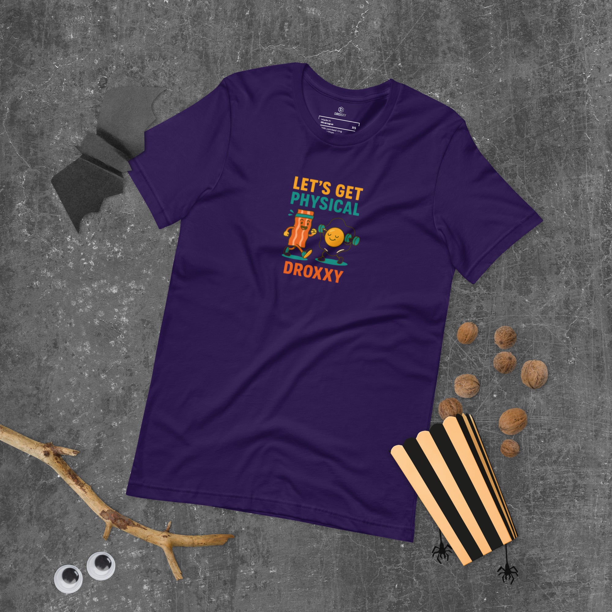 Tričko DROXXY – Unisex tričko DROXXY – Let’s Get Physical | Originální streetwear