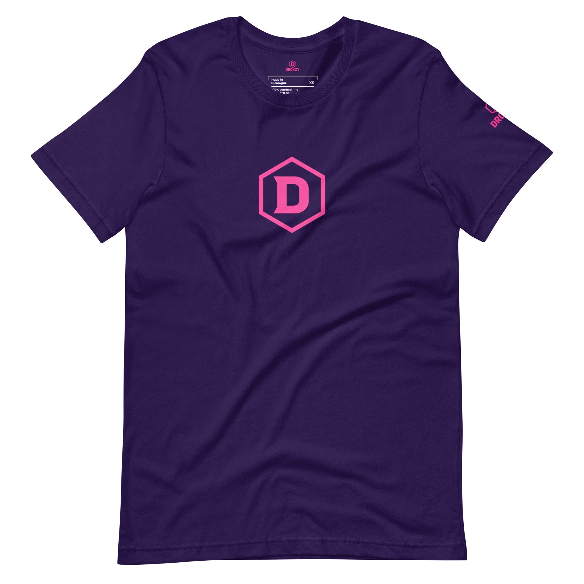 Tričko DROXXY – Dámské tričko DROXXY – Pink Logo Edition | Originální streetwear