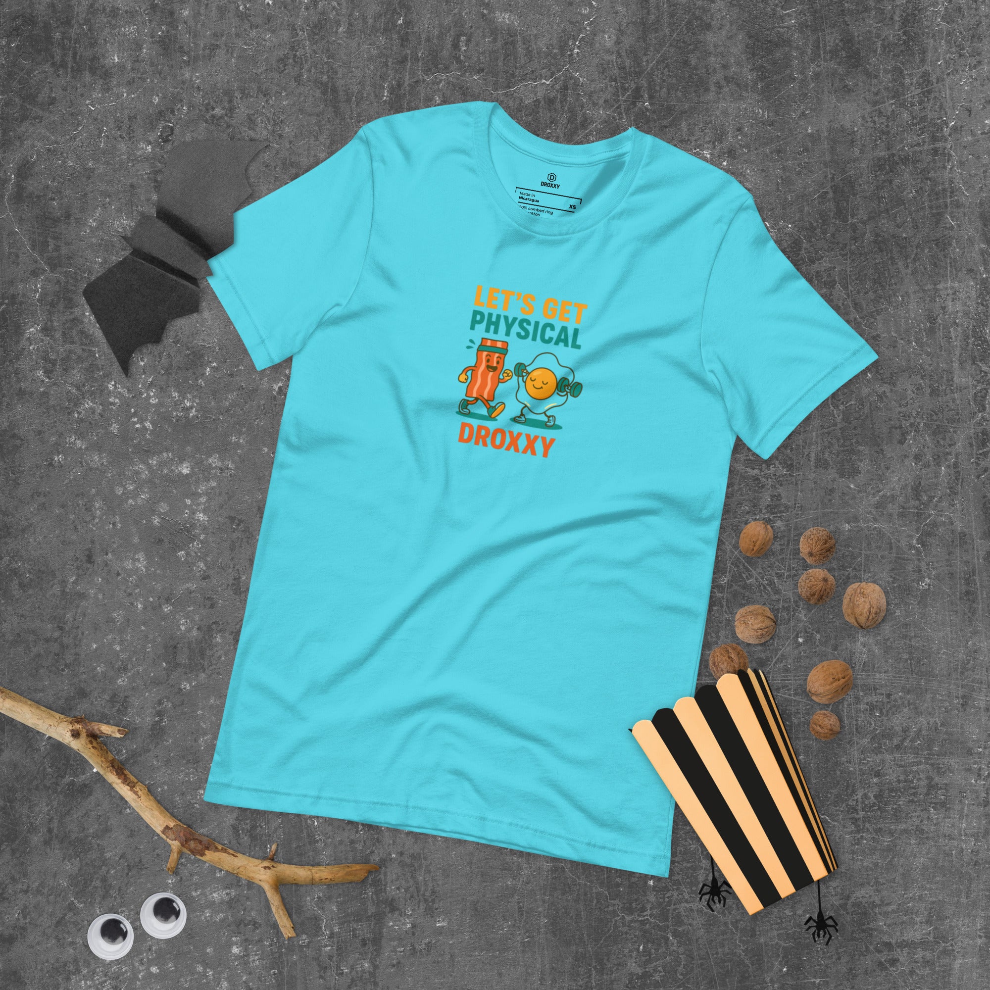 Tričko DROXXY – Unisex tričko DROXXY – Let’s Get Physical | Originální streetwear
