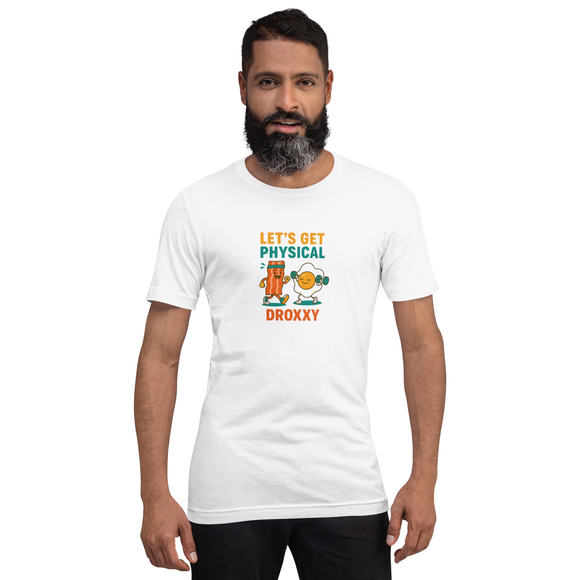 Tričko DROXXY – Unisex tričko DROXXY – Let’s Get Physical | Originální streetwear