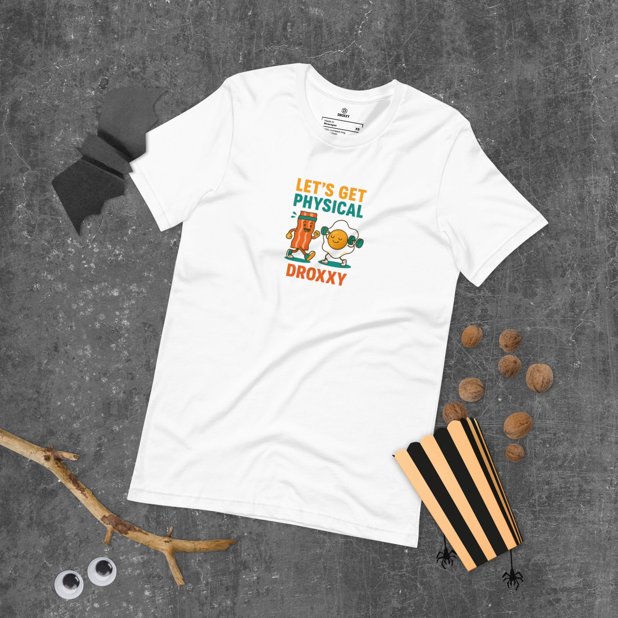 Tričko DROXXY – Unisex tričko DROXXY – Let’s Get Physical | Originální streetwear