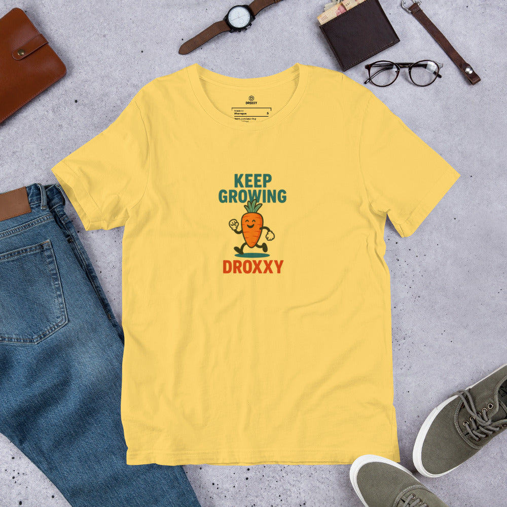 Tričko DROXXY – Unisex tričko DROXXY – Keep Growing | Originální streetwear