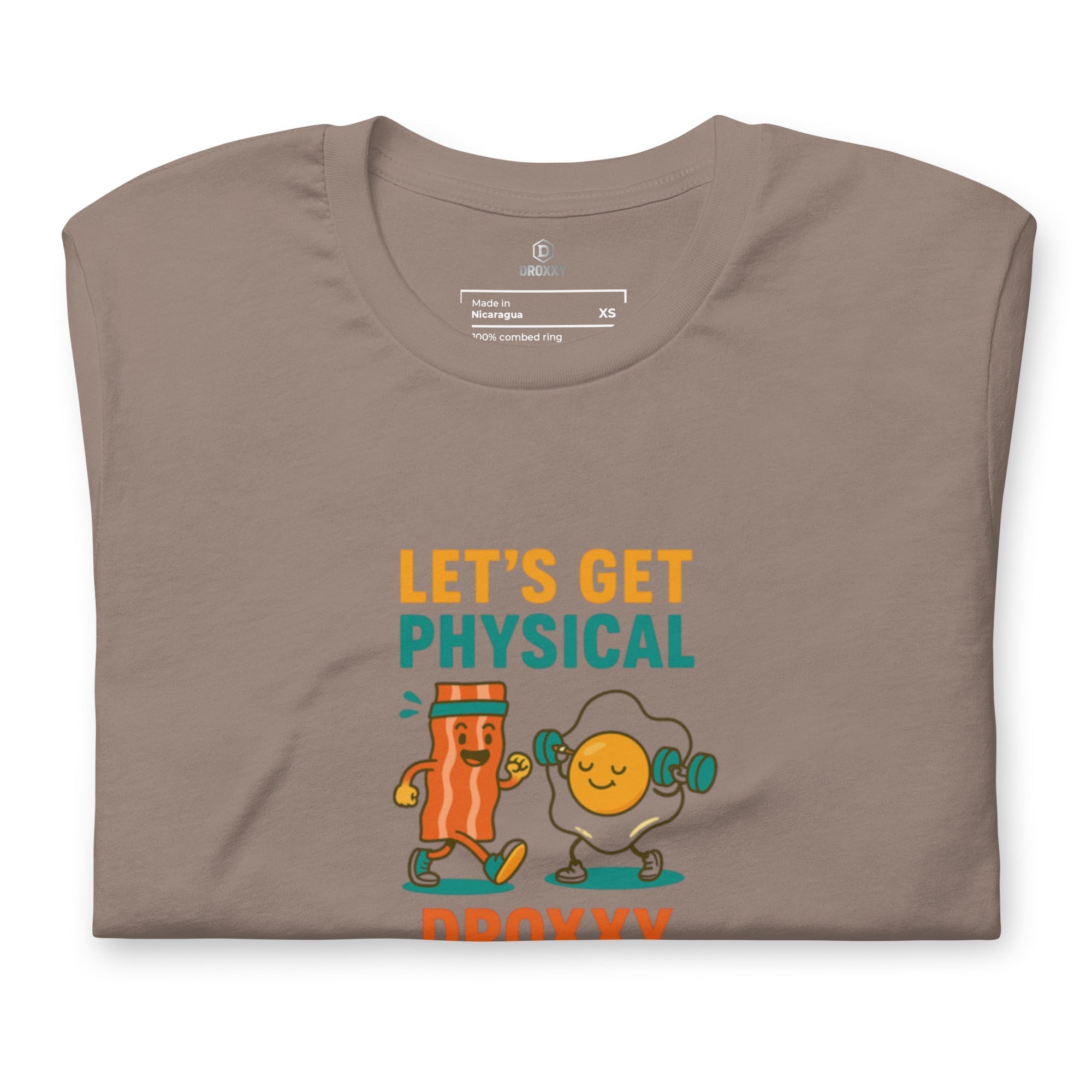 Unisex tričko DROXXY – Let’s Get Physical | | DROXXY