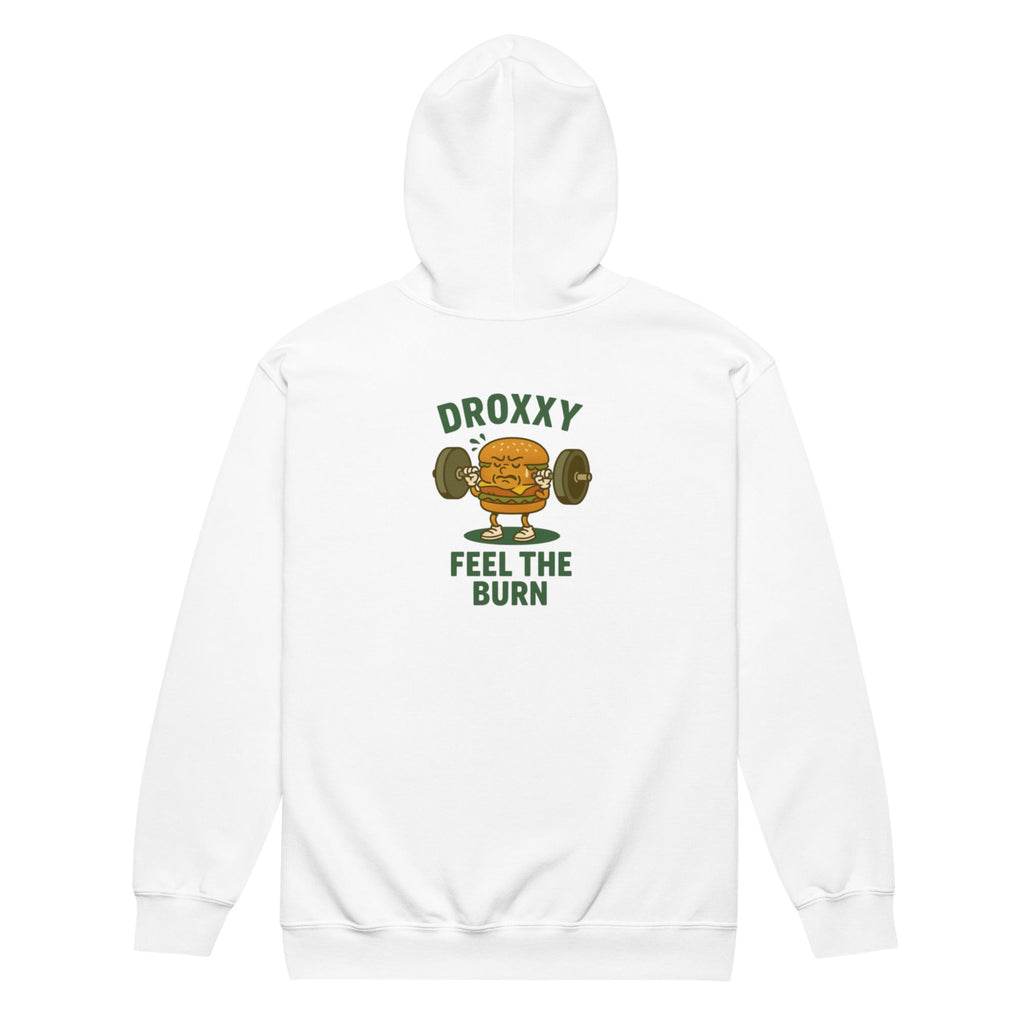 Unisex zip mikina DROXXY – Feel the Burn | | DROXXY